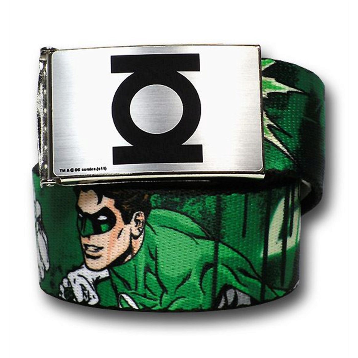 Green Lantern Hal Jordan Symbols Youth 1.0 Web Belt