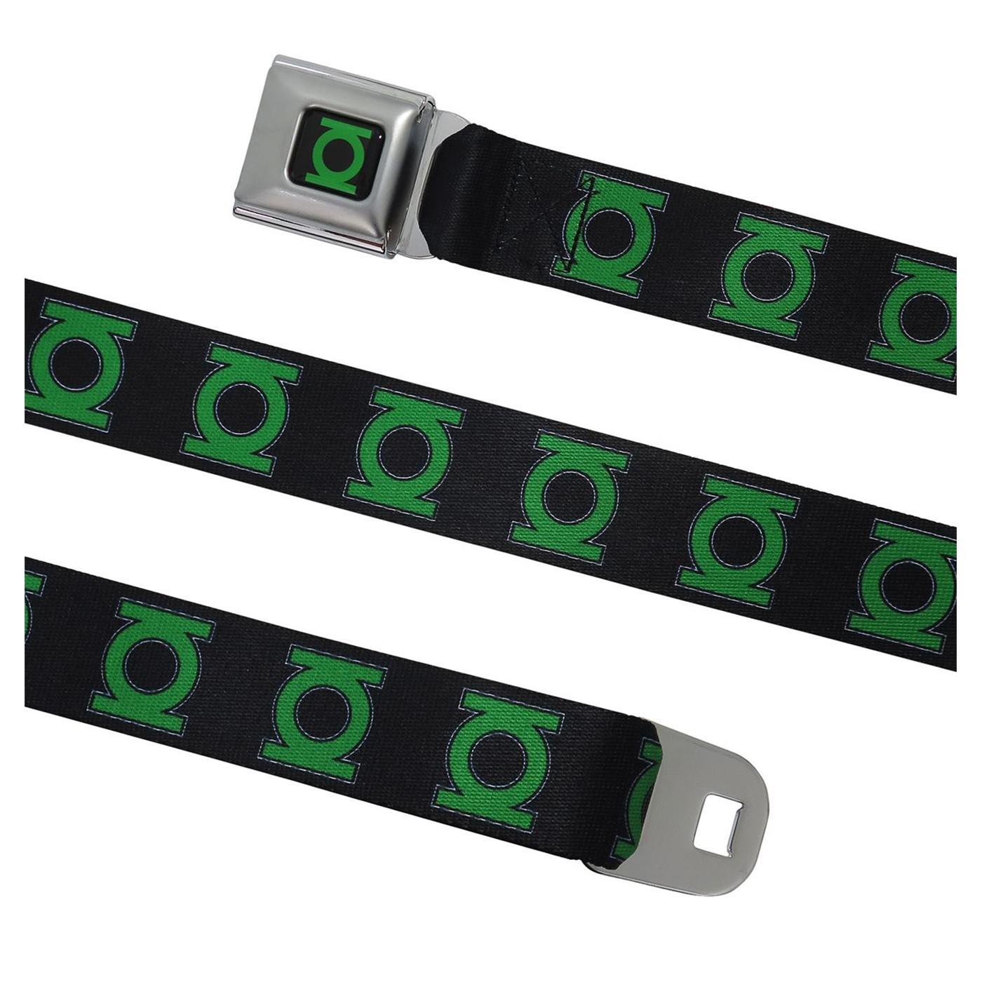 Green Lantern Symbol Seatbelt Belt