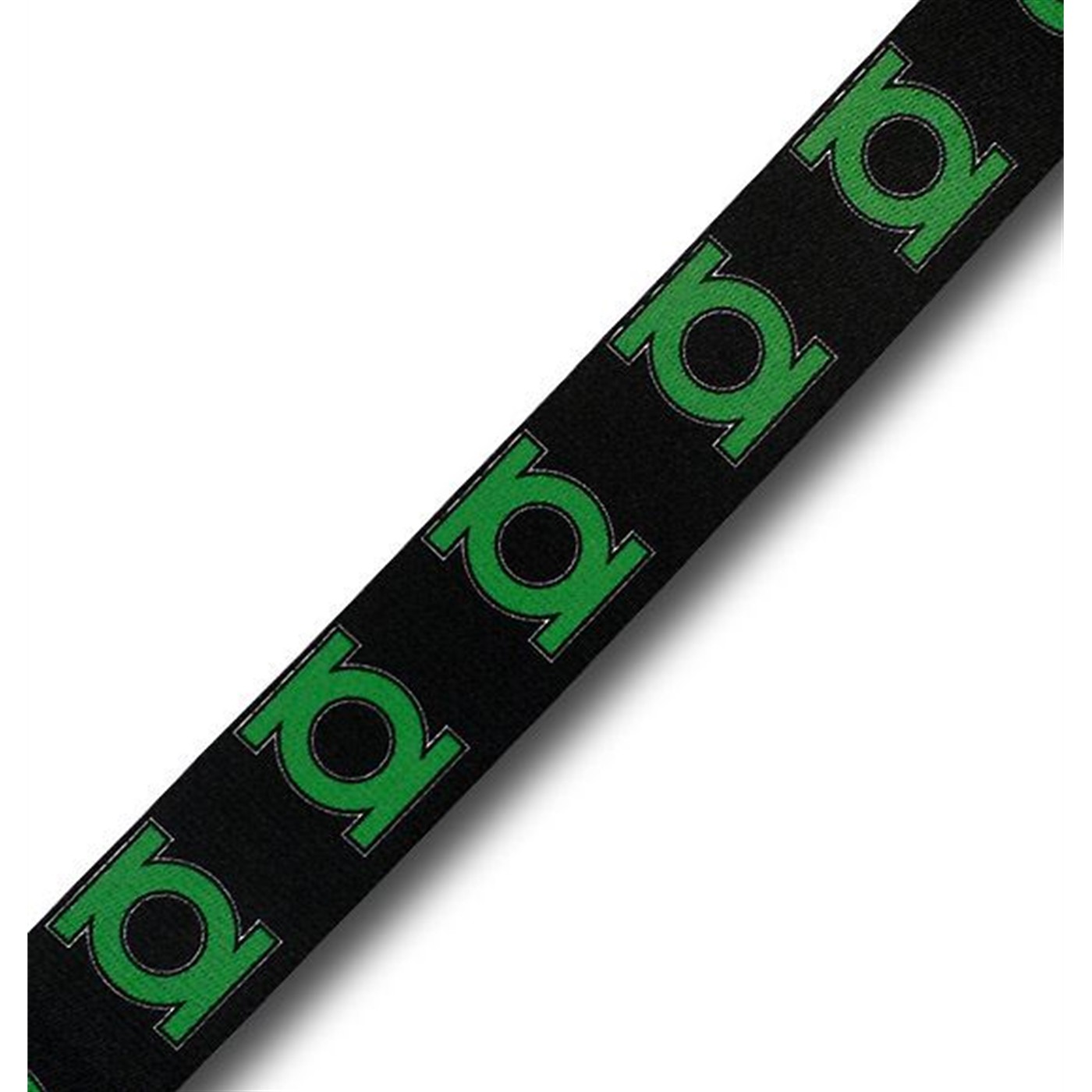 Green Lantern Symbols Black Web Belt