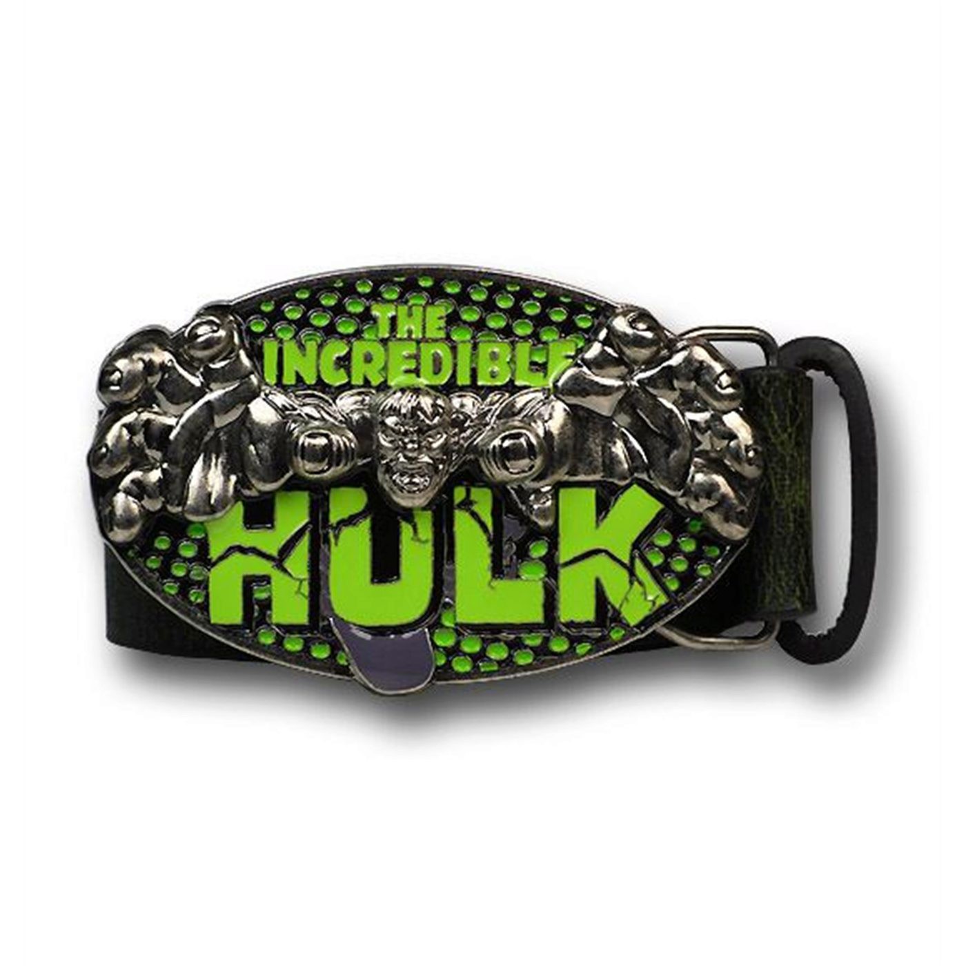 Hulk Lunging Belt Buckle With Belt