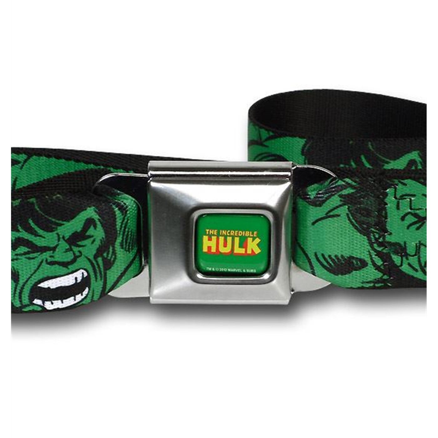 Hulk Angry Seatbelt Belt