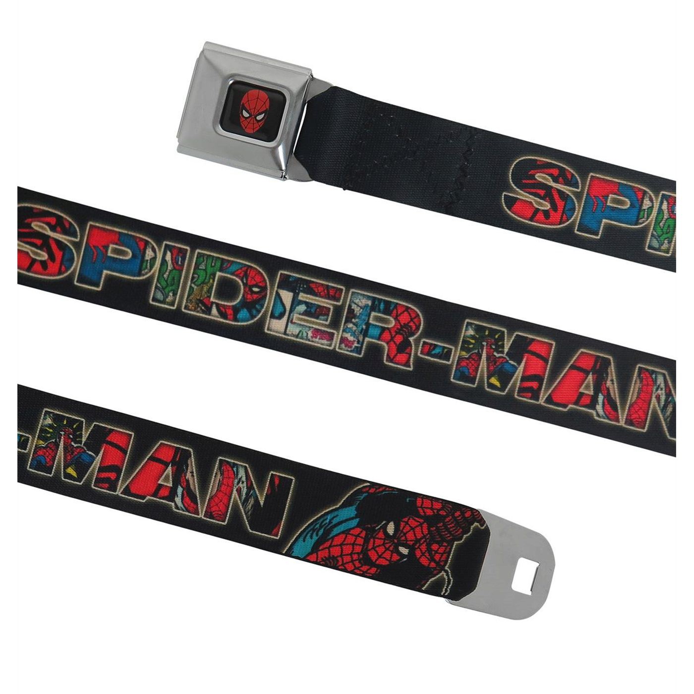 Spiderman Classic Colors Seatbelt Belt