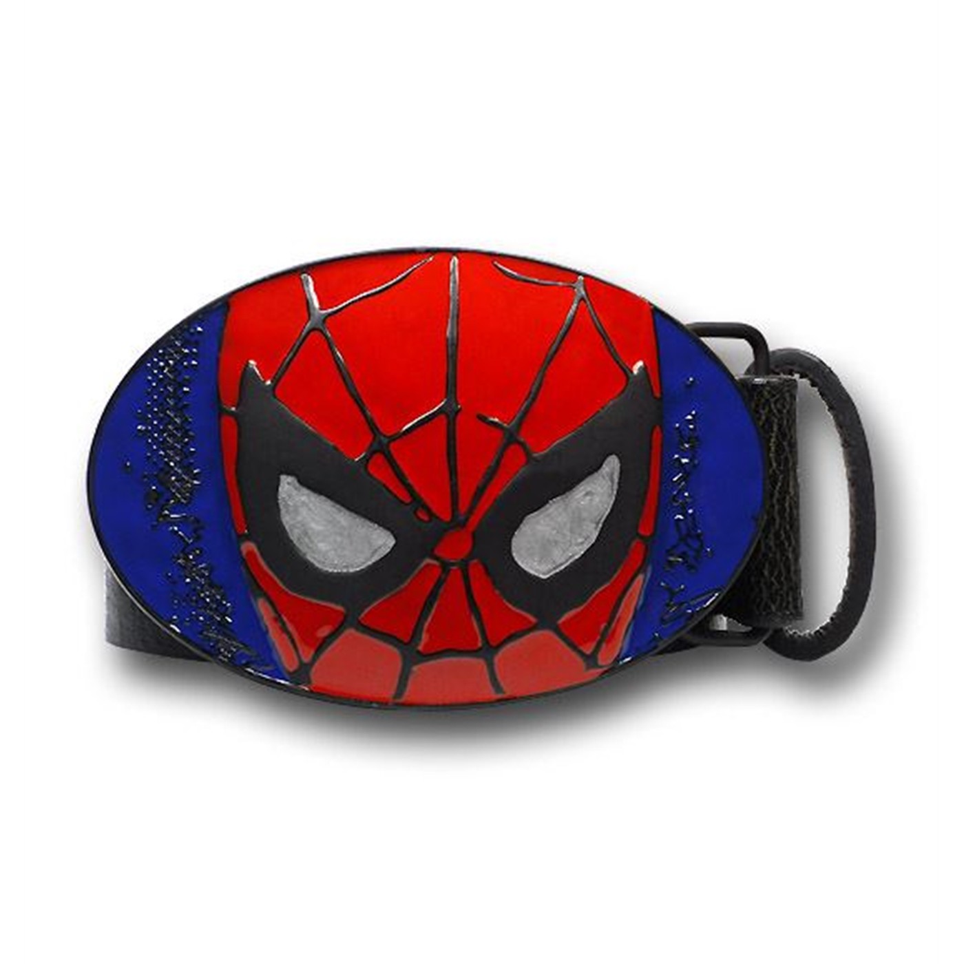 Spiderman Distressed Belt Buckle With Belt