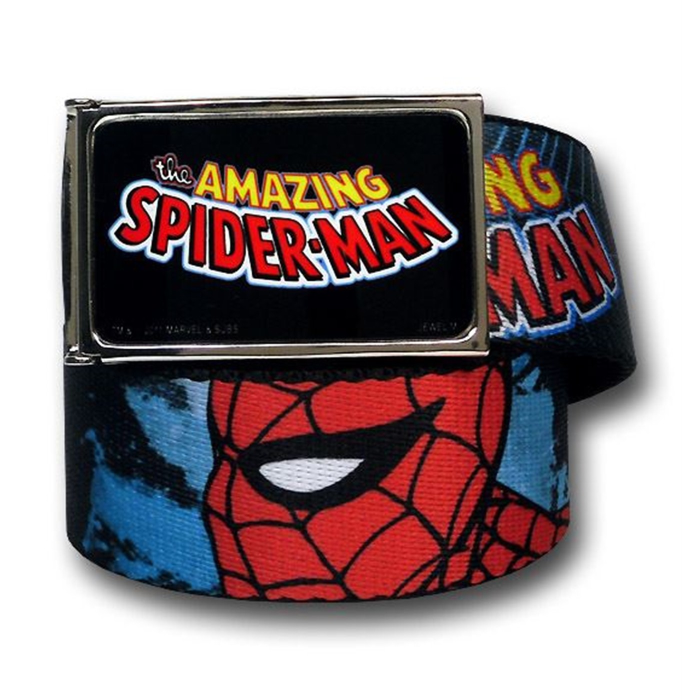 The Amazing Spiderman Black Web Belt
