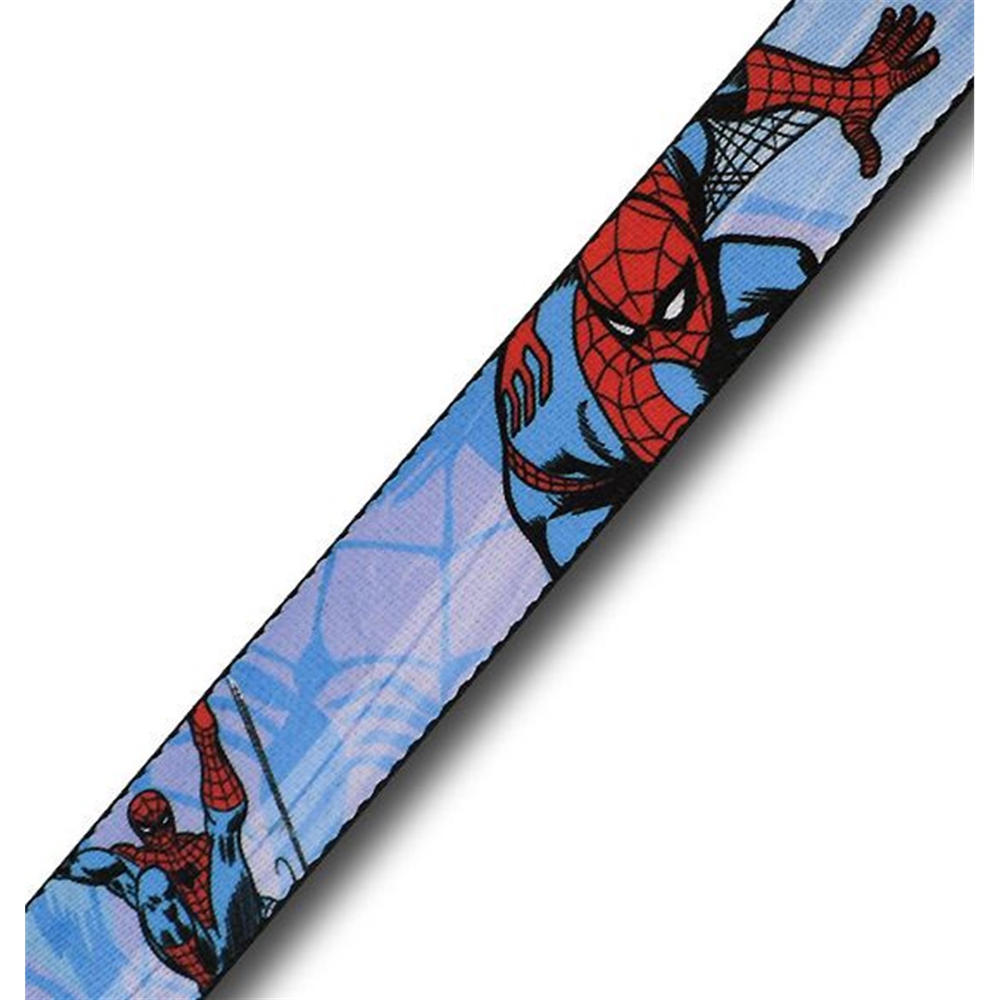 Spiderman Classic Light Blue Web Belt