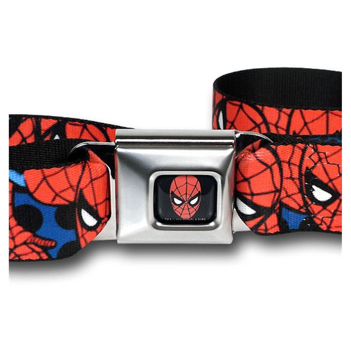 Spiderman Faces Seatbelt Belt