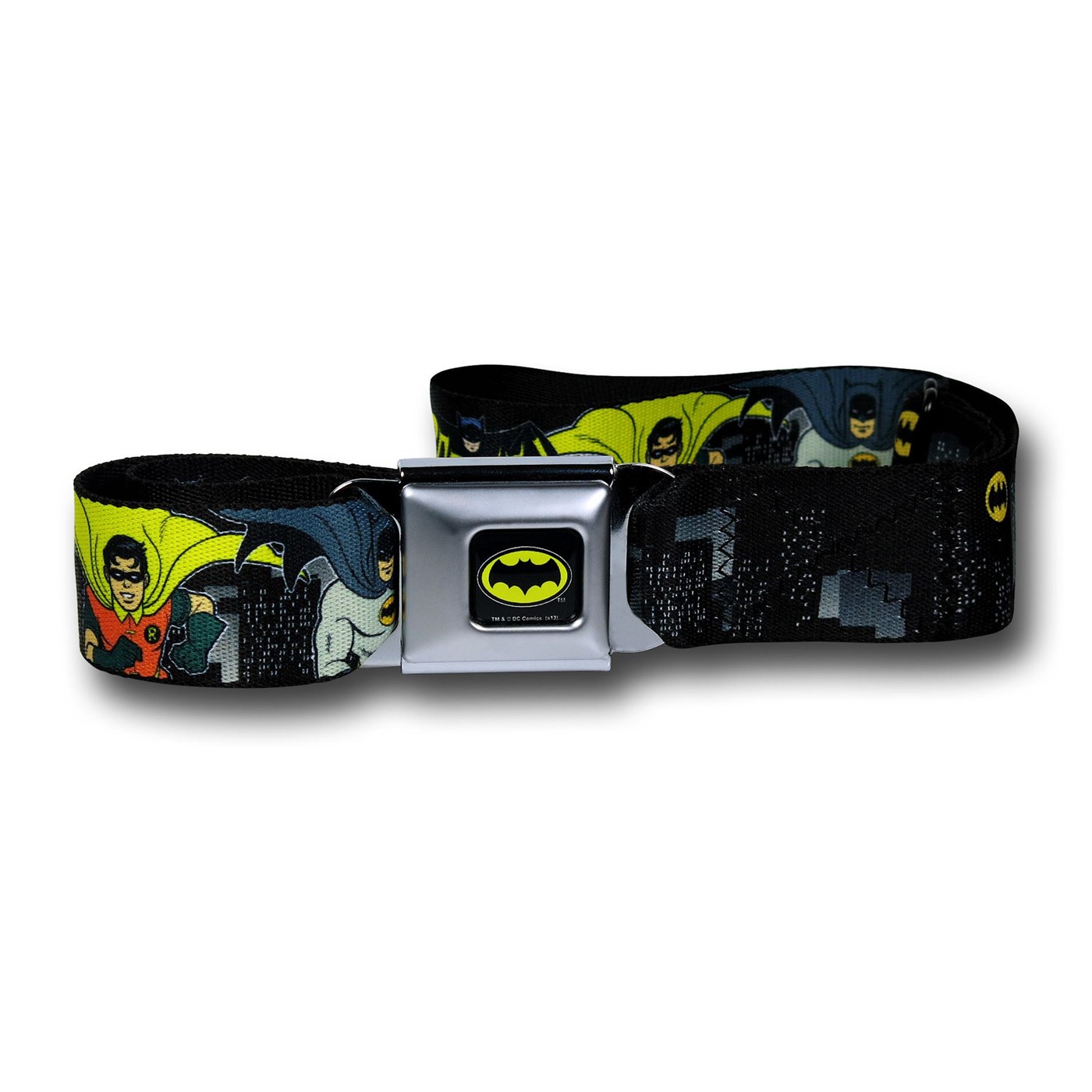 Batman 66 Batman and Robin Graphic Seatbelt Belt
