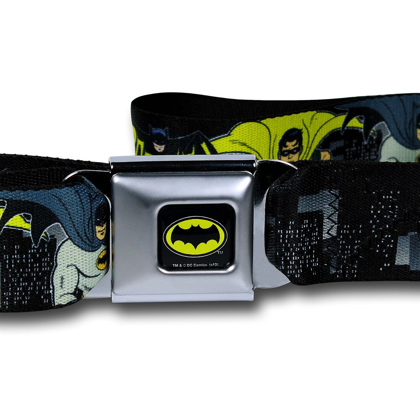 Batman 66 Batman and Robin Graphic Seatbelt Belt