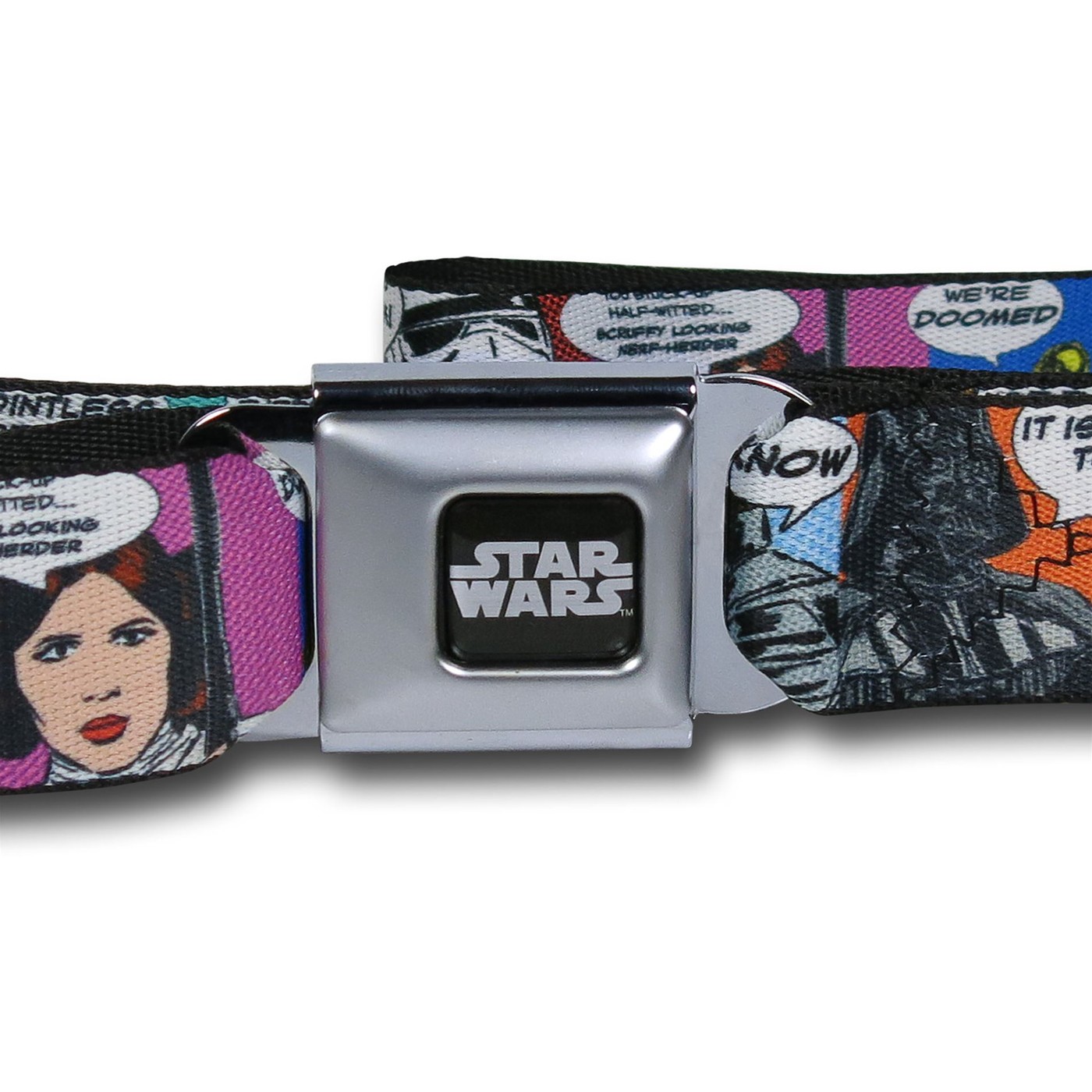 Star Wars Comic Dialogue Seatbelt Belt