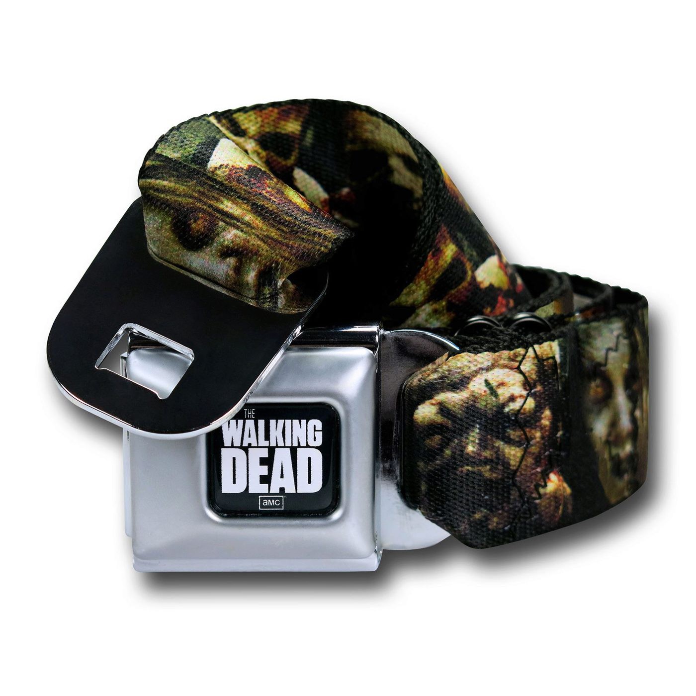 Walking Dead All-Over Zombie Seatbelt Belt