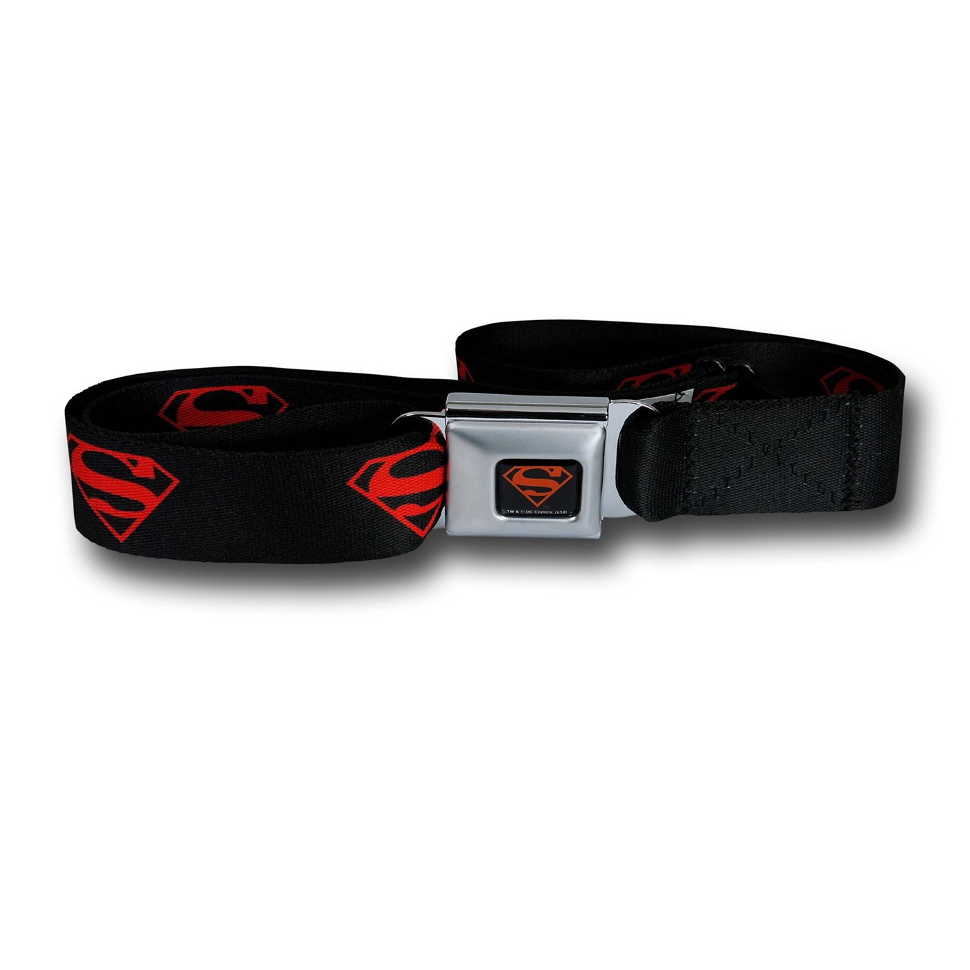 Superboy Symbol Seatbelt Belt