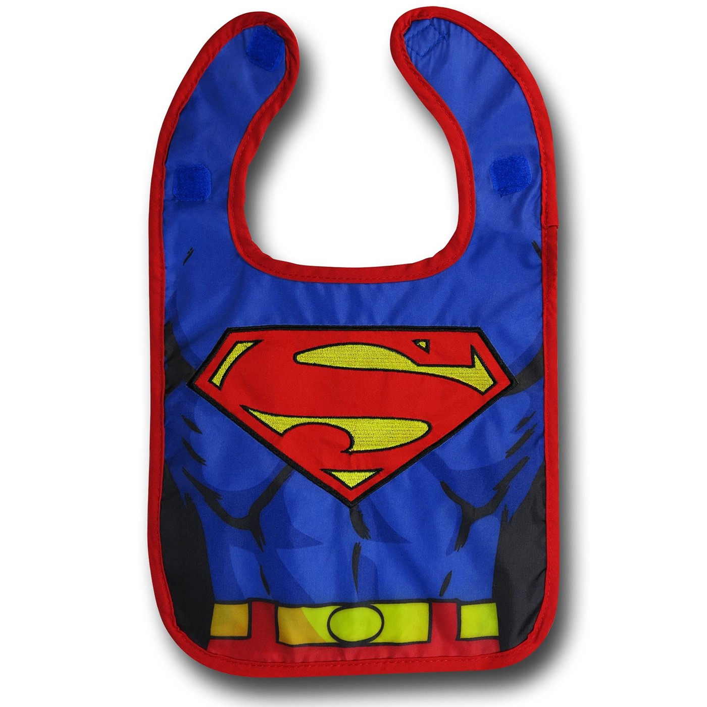Superman Costume Bib with Cape & Booties