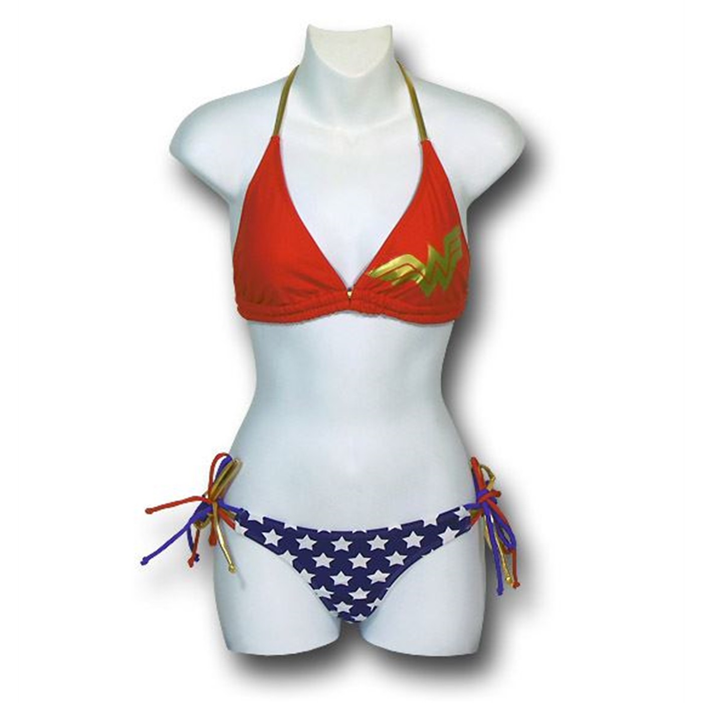 Wonder Woman Halter String Bikini Women's Swimsuit