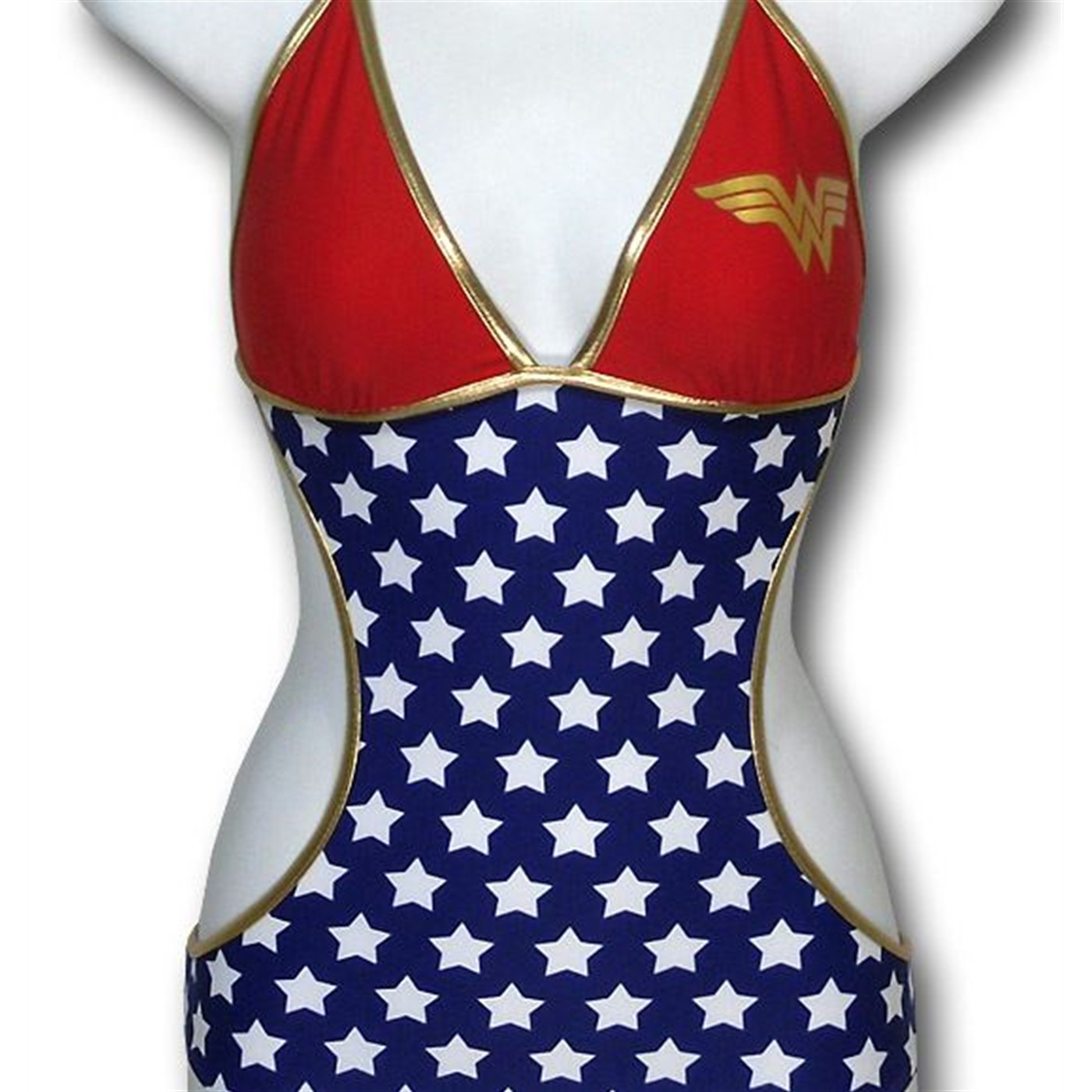 Wonder Woman Triangle Monokini Women's Swimsuit