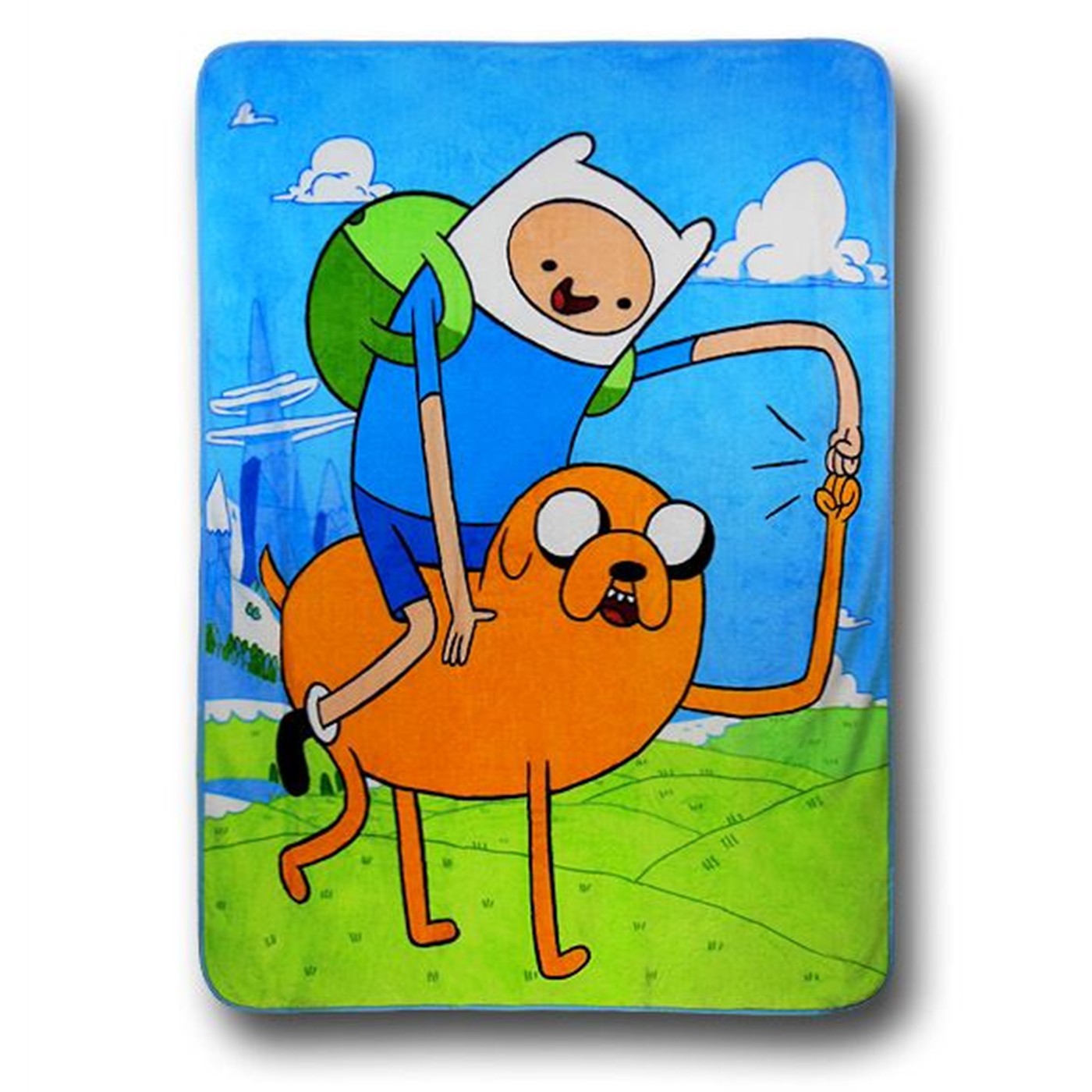 Adventure Time Fist Bump Blanket