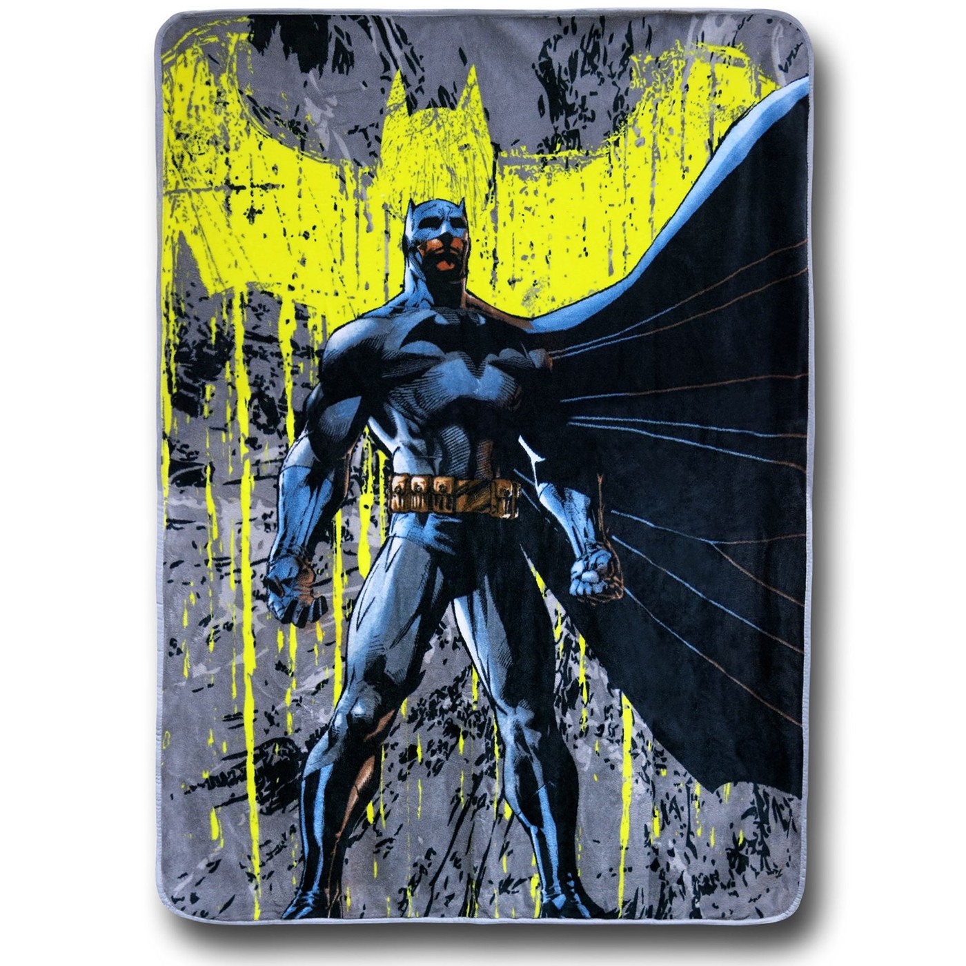 Batman Stance Fleece Blanket