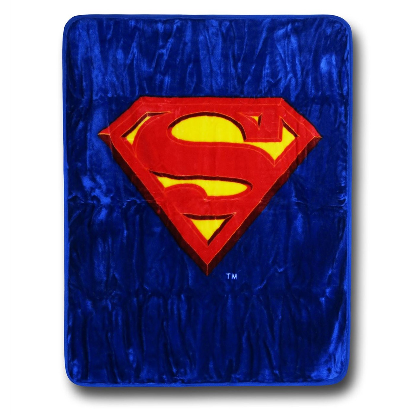 Superman Symbol Luxury Plush Blanket