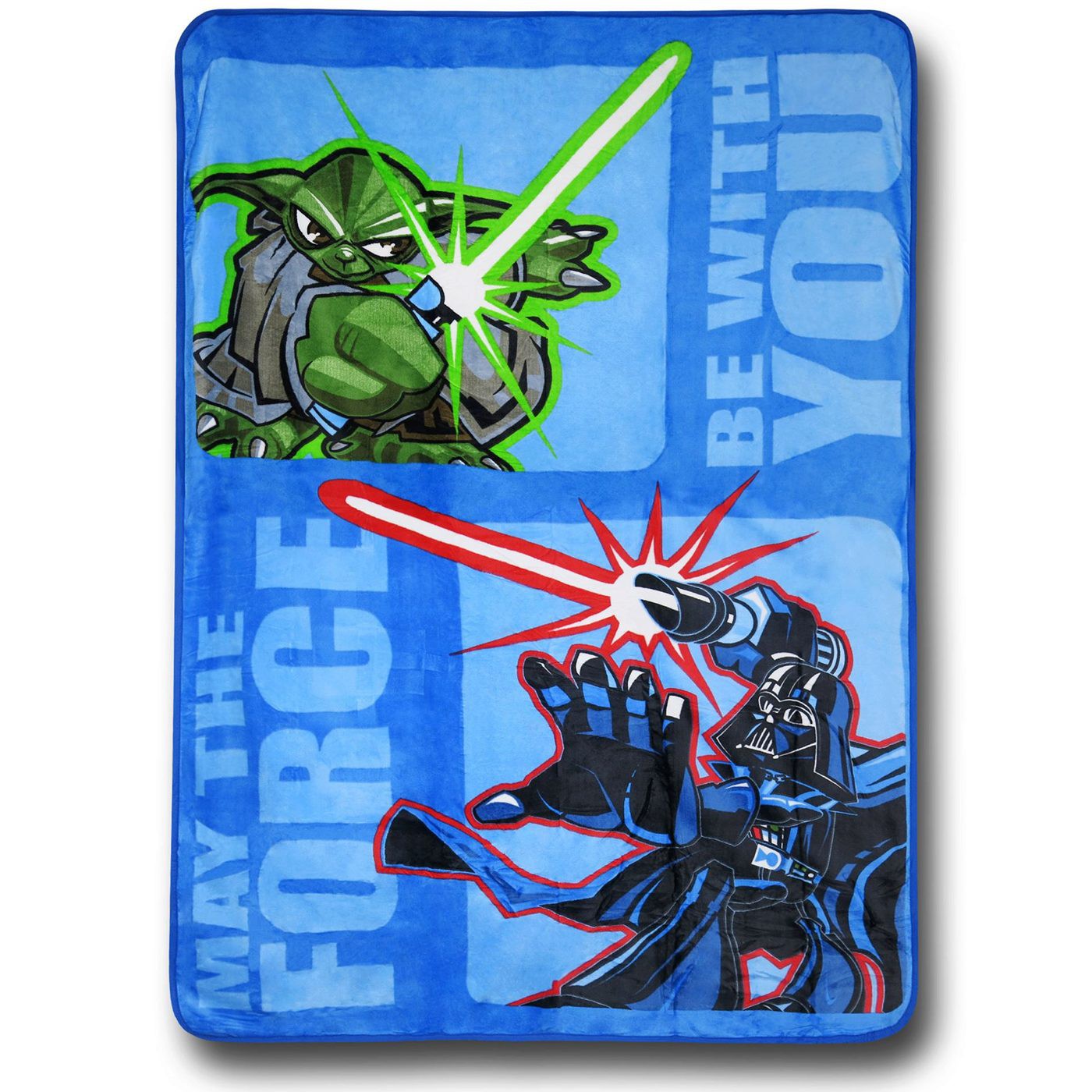 Yoda throw online blanket