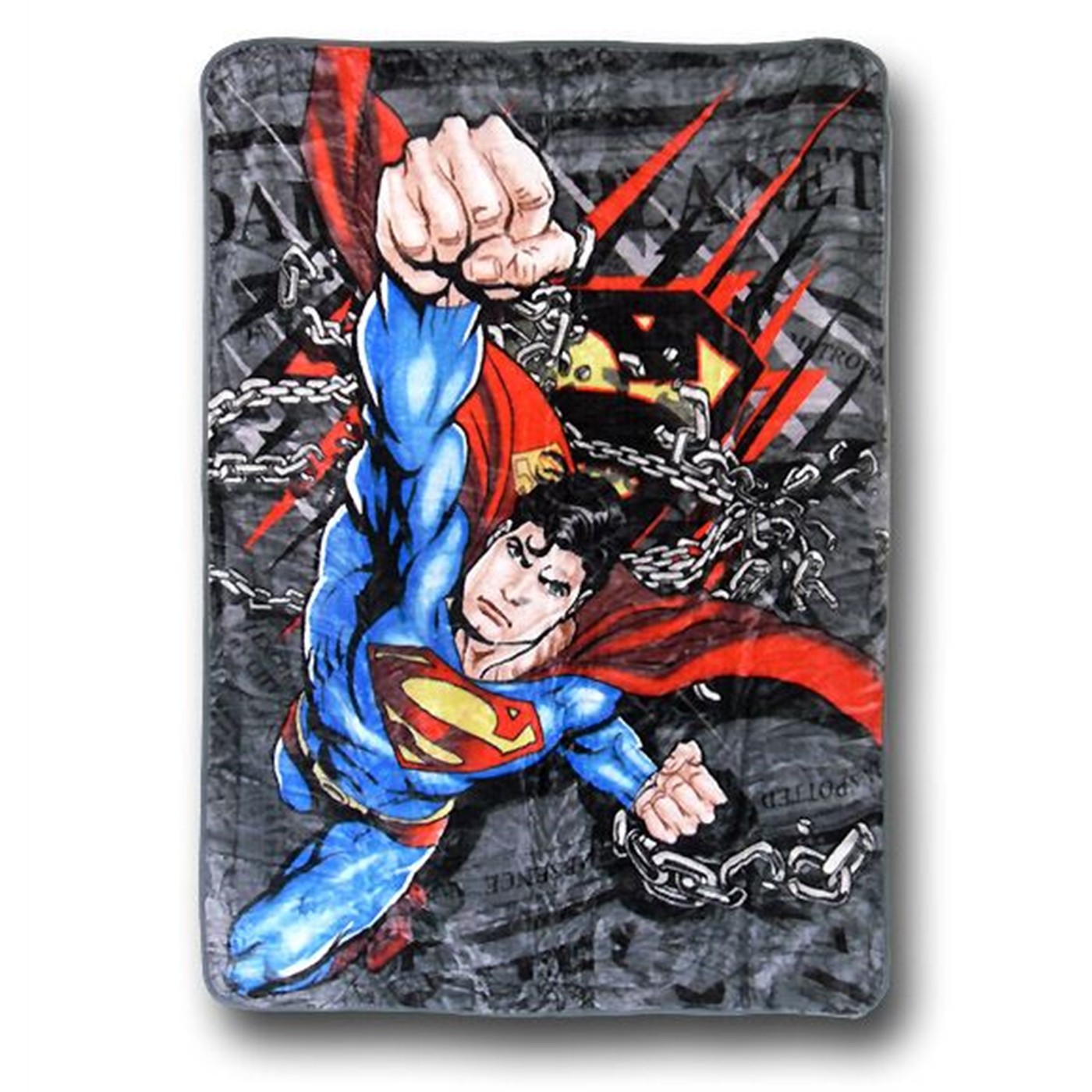 Superman Daily Planet Twin Blanket