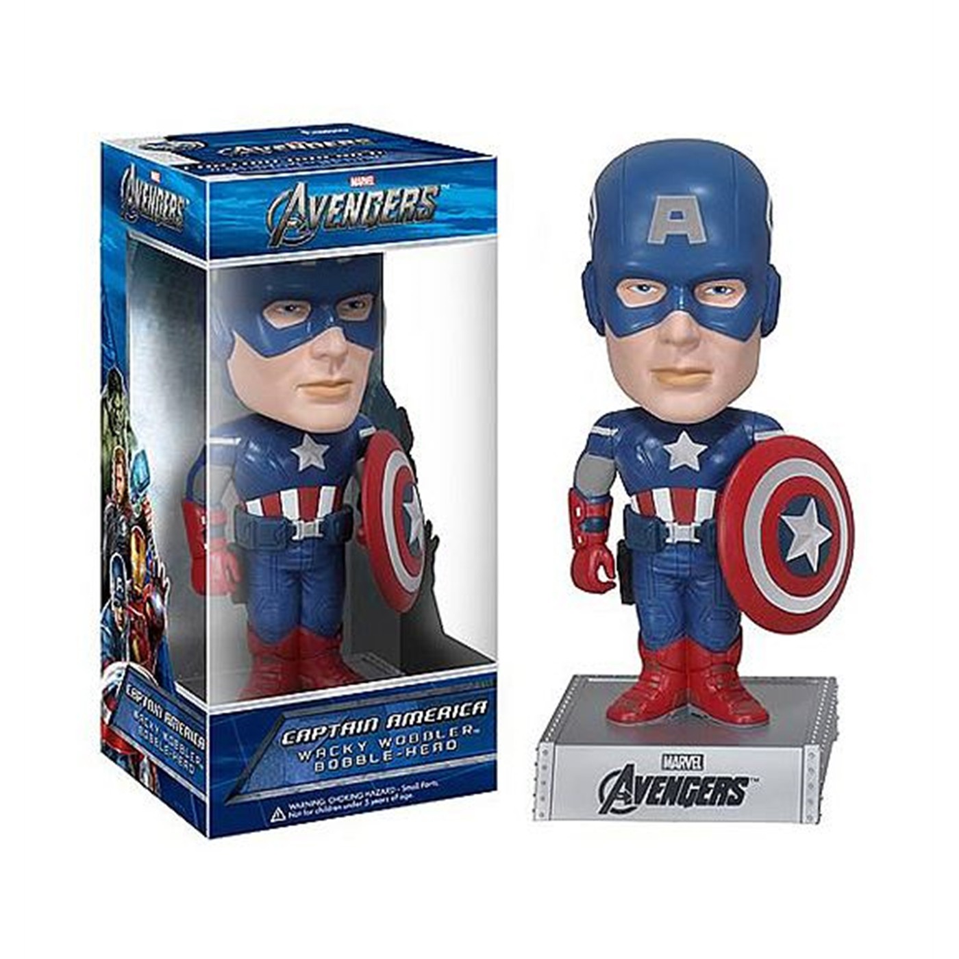 Avengers Movie Captain America Wacky Wobbler