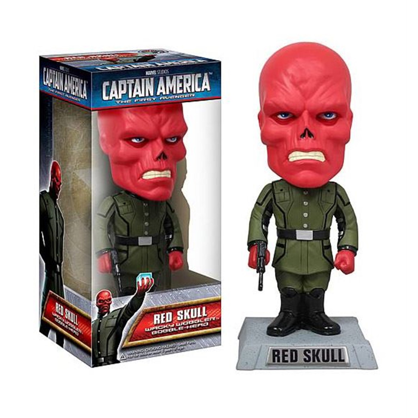 Captain America Movie Red Skull Bobble Head