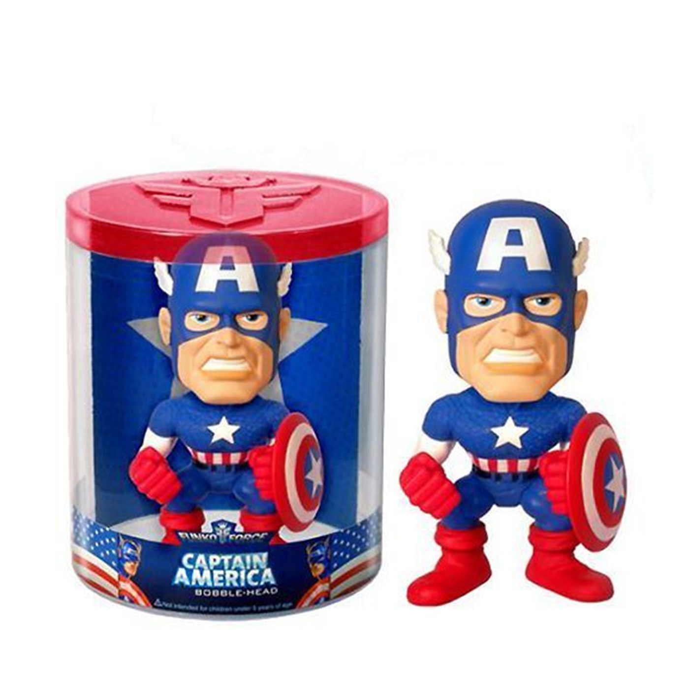 Captain America Funko Force Deformed Bobblehead