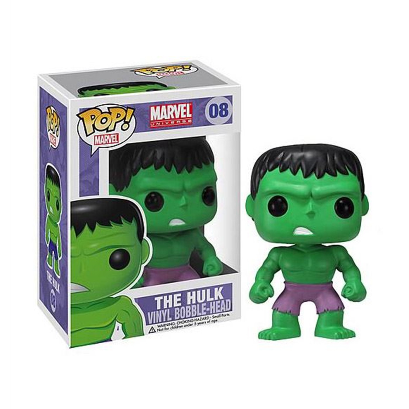 Hulk Pop Marvel Vinyl Bobble Head