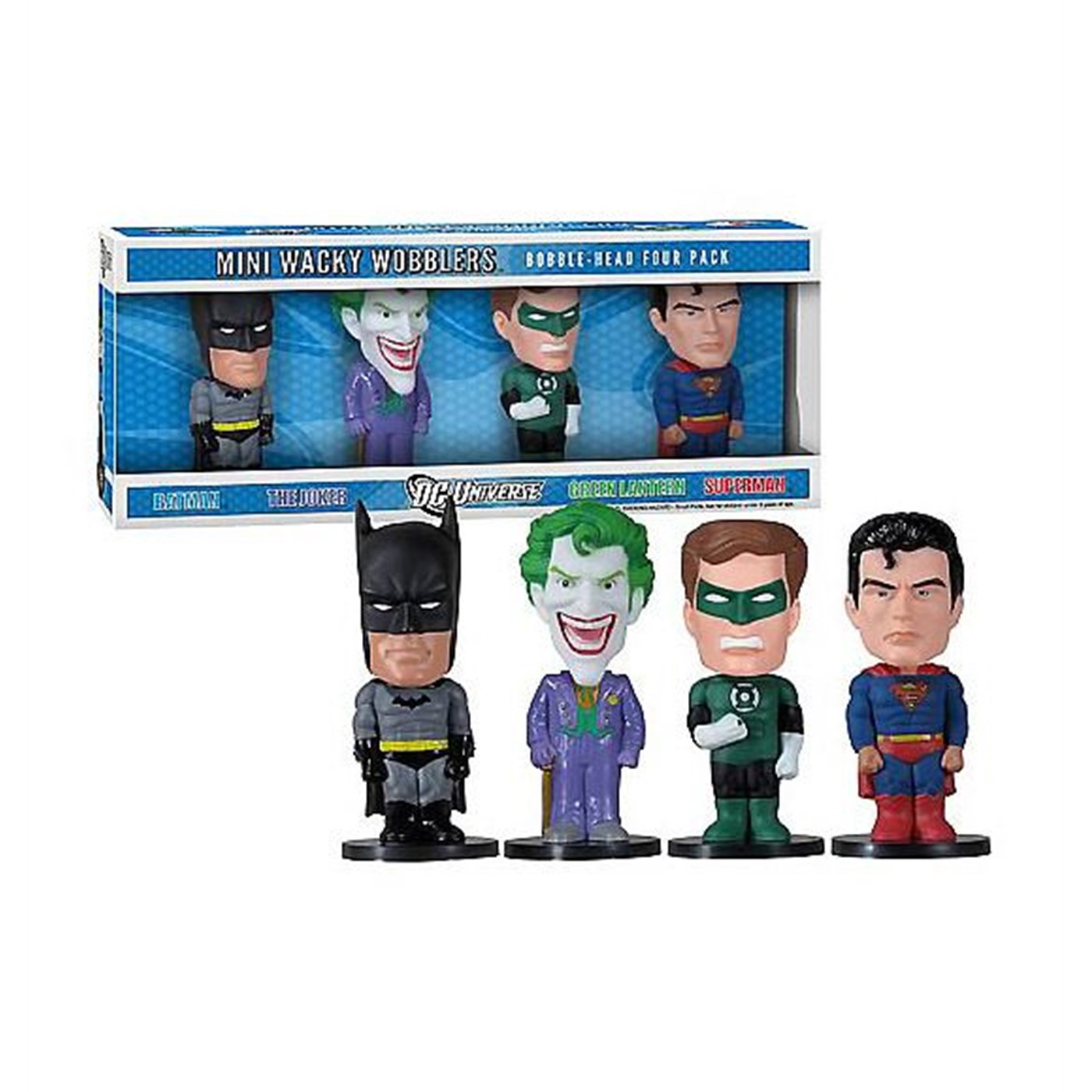 DC Universe Mini Bobbleheads 4-Pack Set 1
