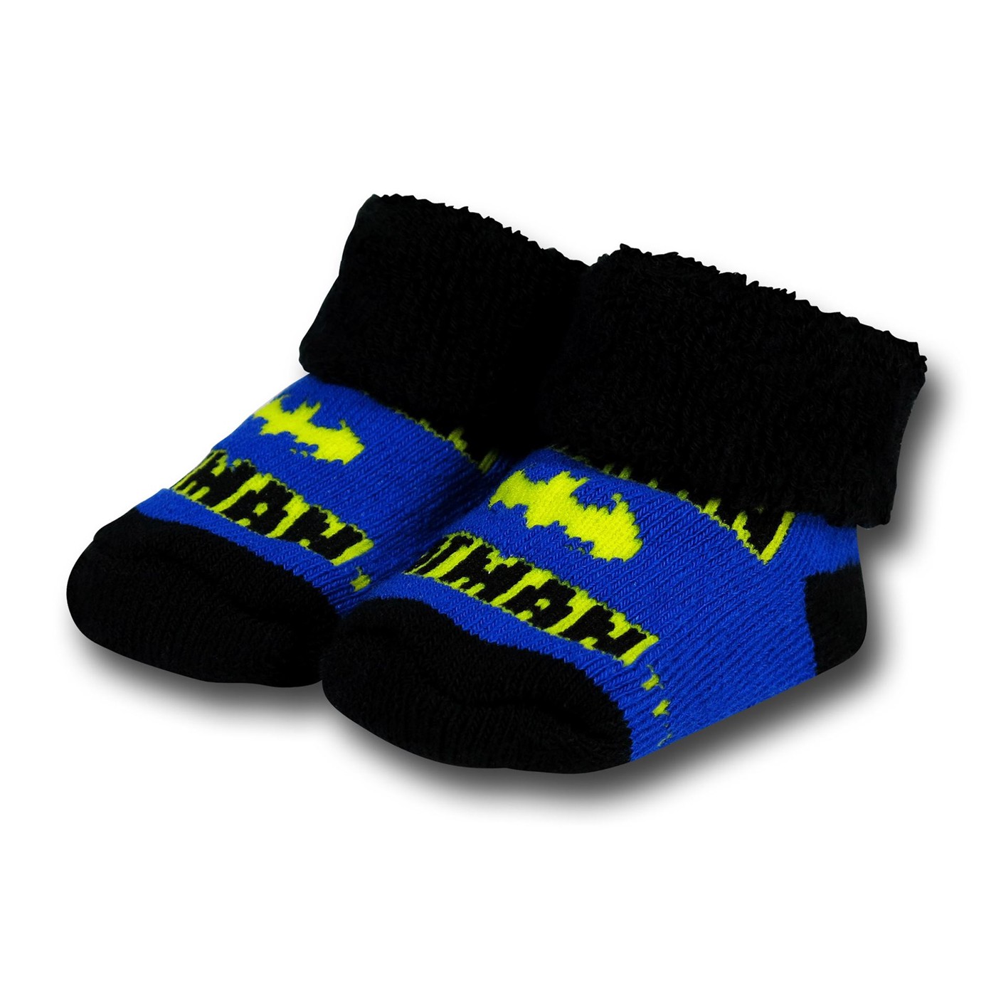 Batman Infant Booties 3-Pack