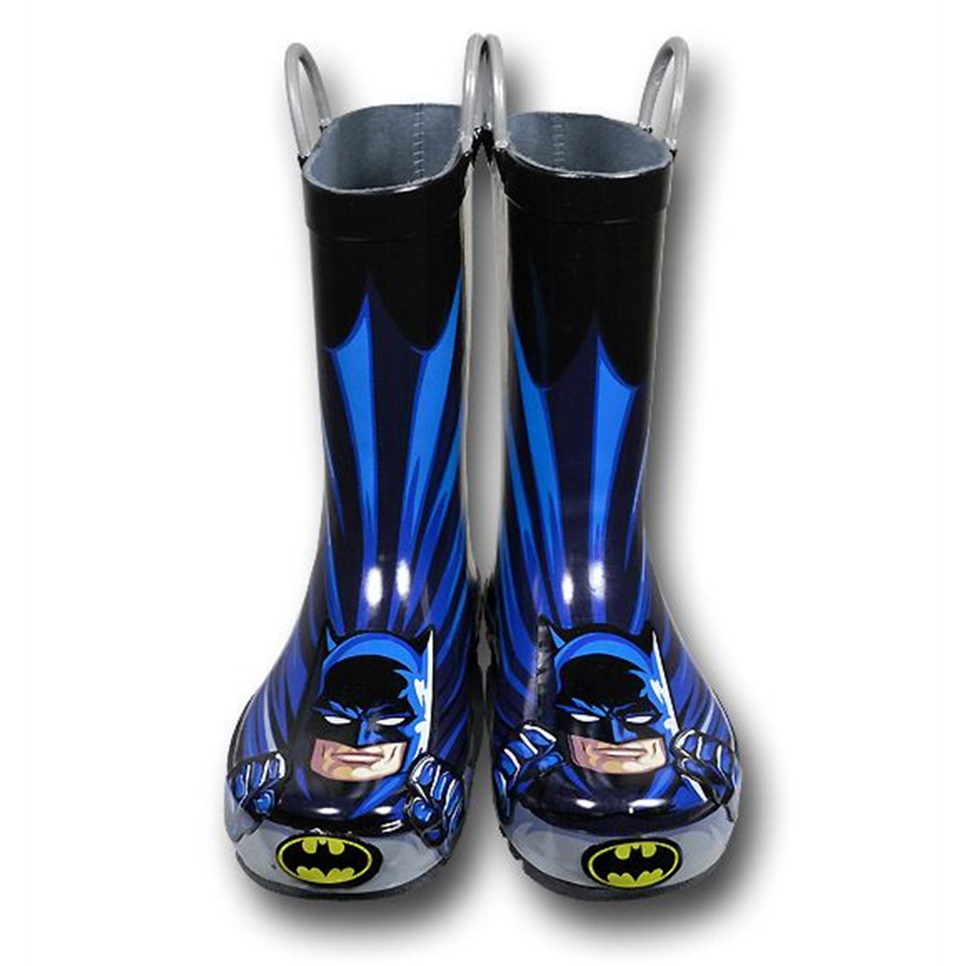 Batman Fists-Up Kids Rubber Rain Boots