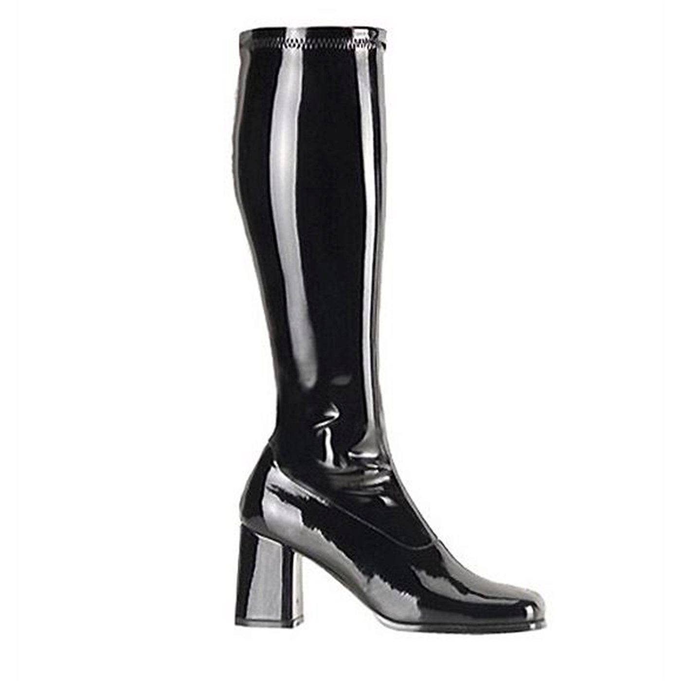 Hero Black GO GO Boots 3 Inch Heel