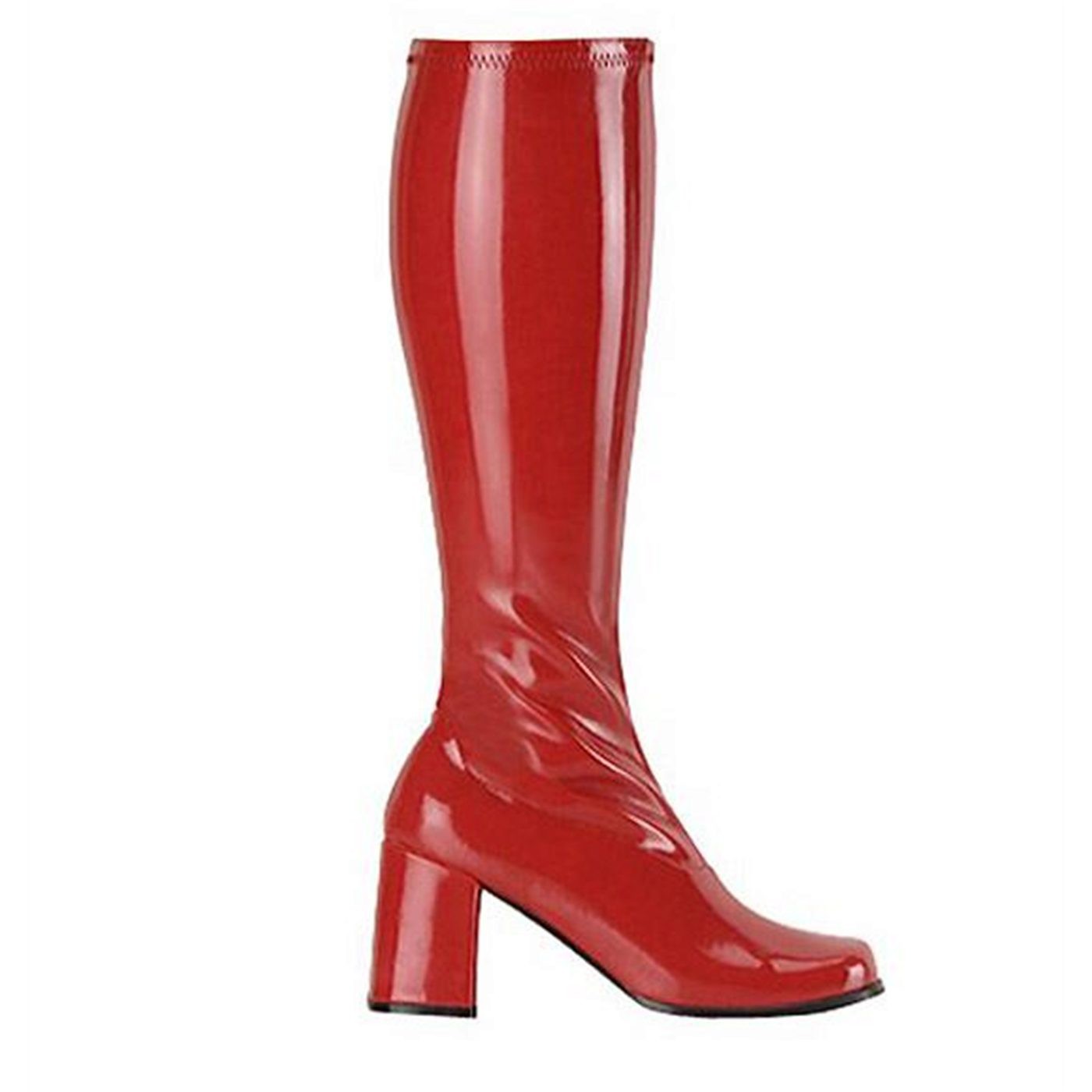 Hero Red GO GO Boots 3 Inch Heel