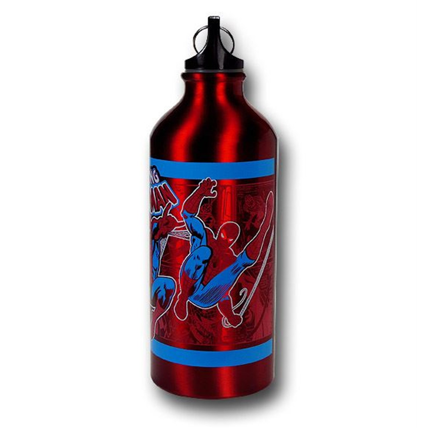 Spiderman 20oz Red Aluminum Water Bottle