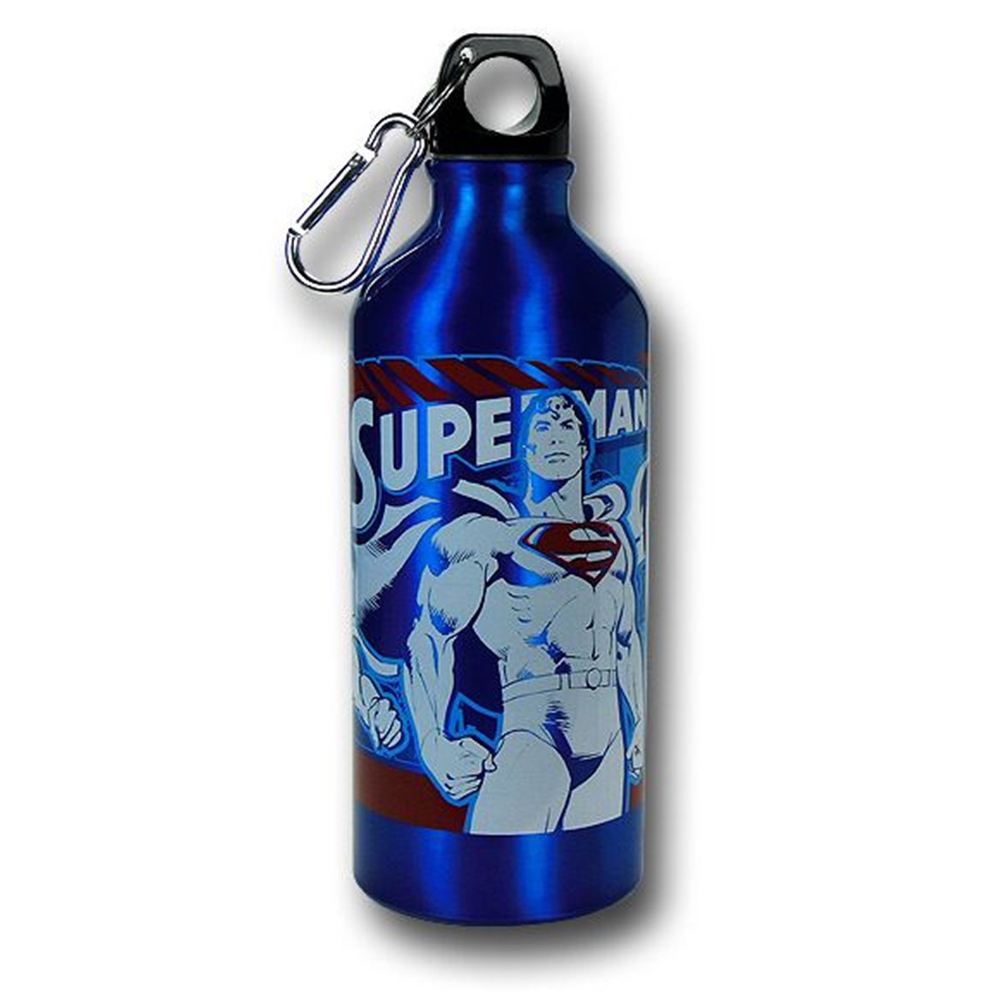 Superman Blue 20oz Aluminum Water Bottle