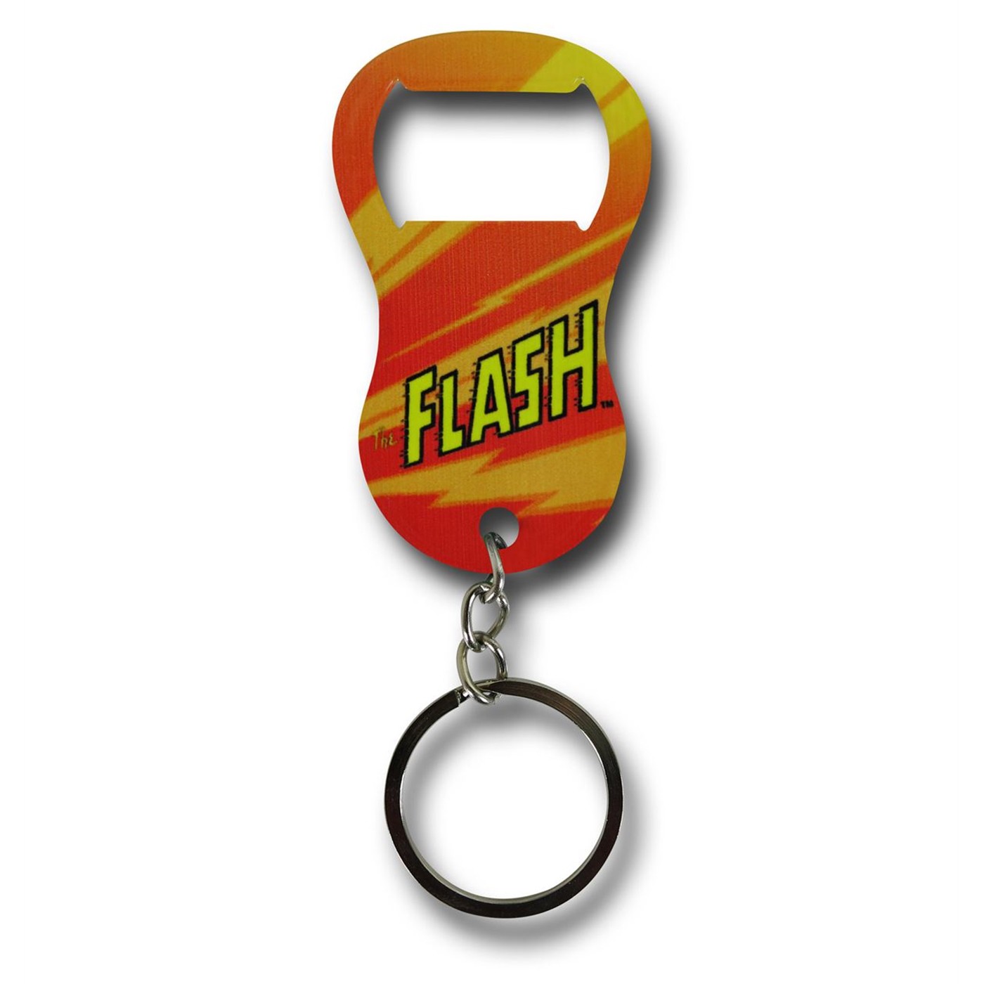 Flash Streaks Keychain Bottle Opener