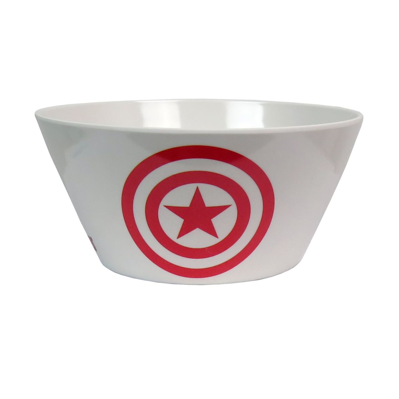Captain America Charge Plastic 25oz Soup Bowl