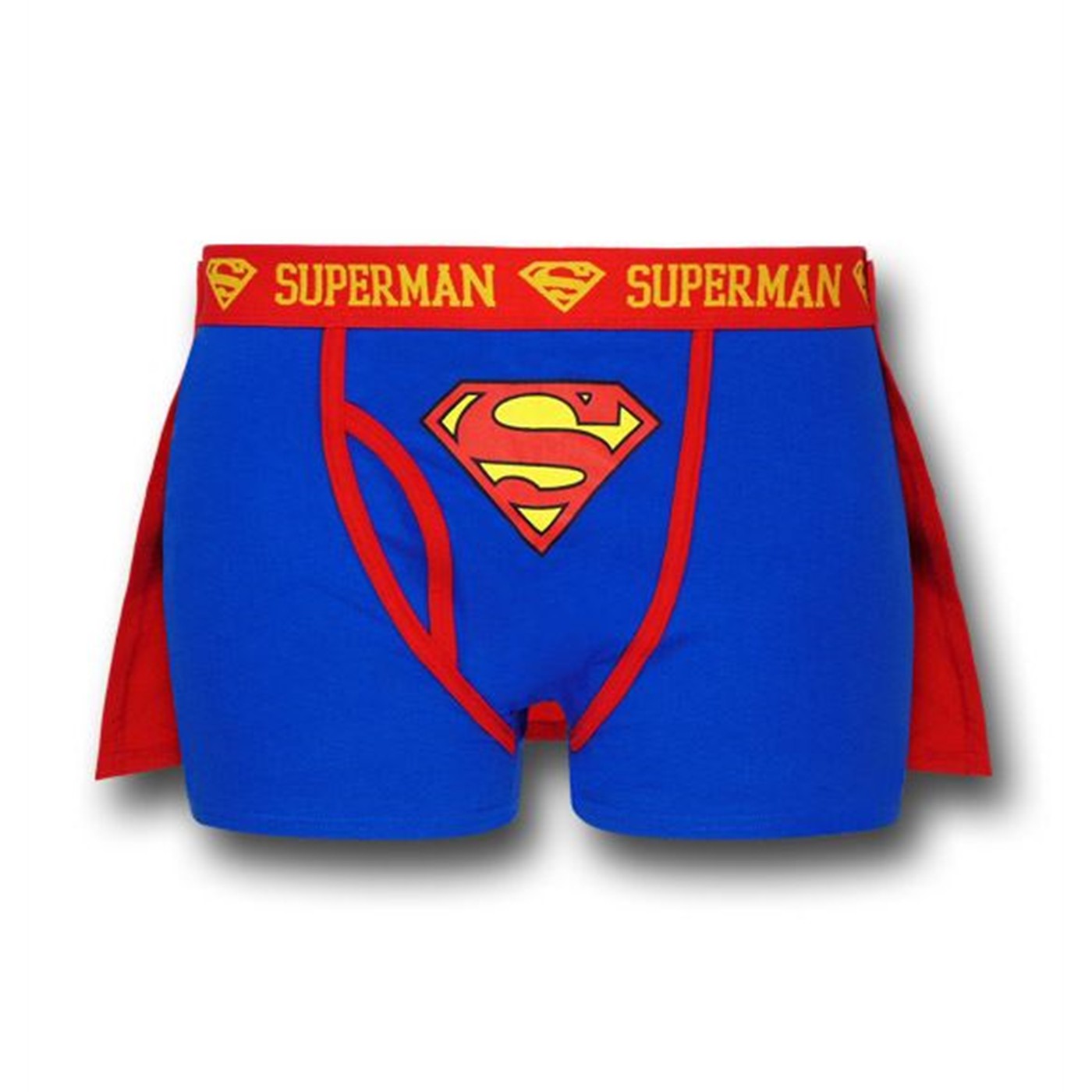 Superman Blue Caped Boxer Briefs