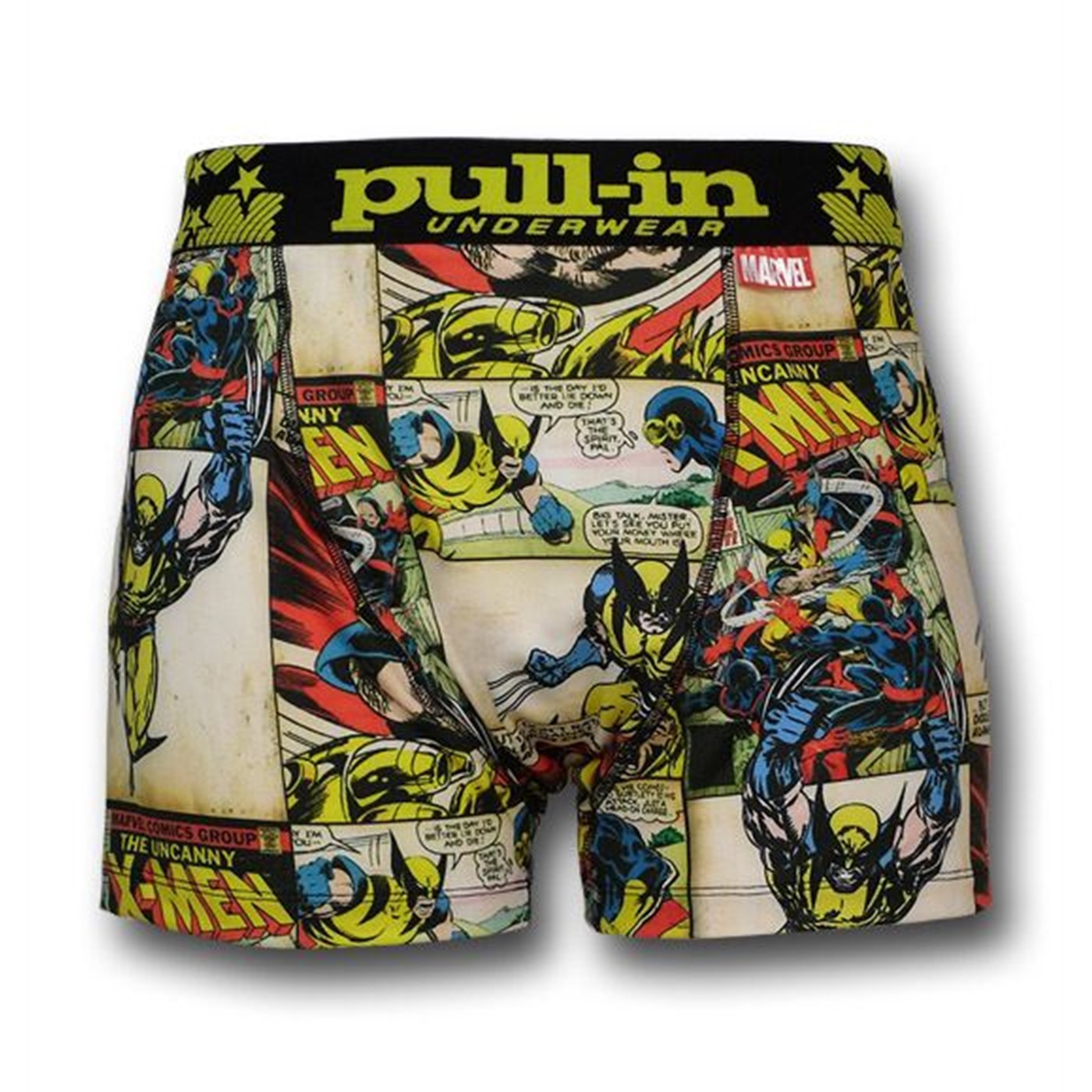 XMen & Wolverine Mens PullIn Boxers