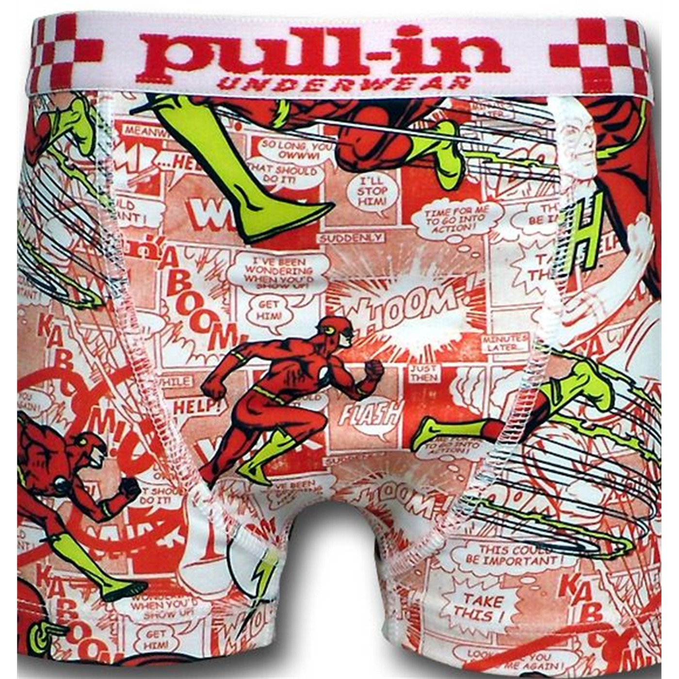 Flash Kids Panel Pull-in Boxer Briefs