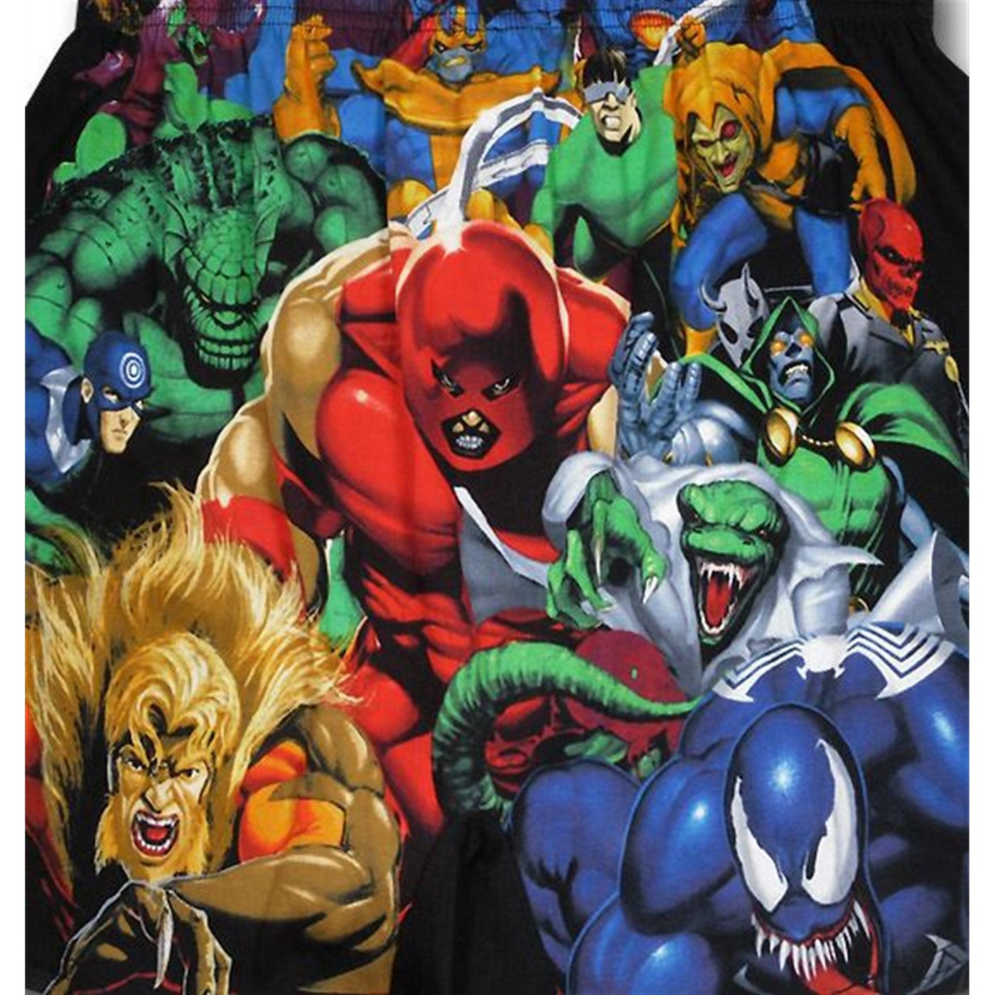 Marvel Heroes and Villains Boxer  Shorts