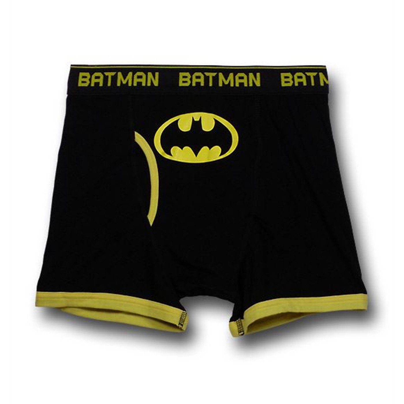 Batman Symbol Black Boxer Briefs