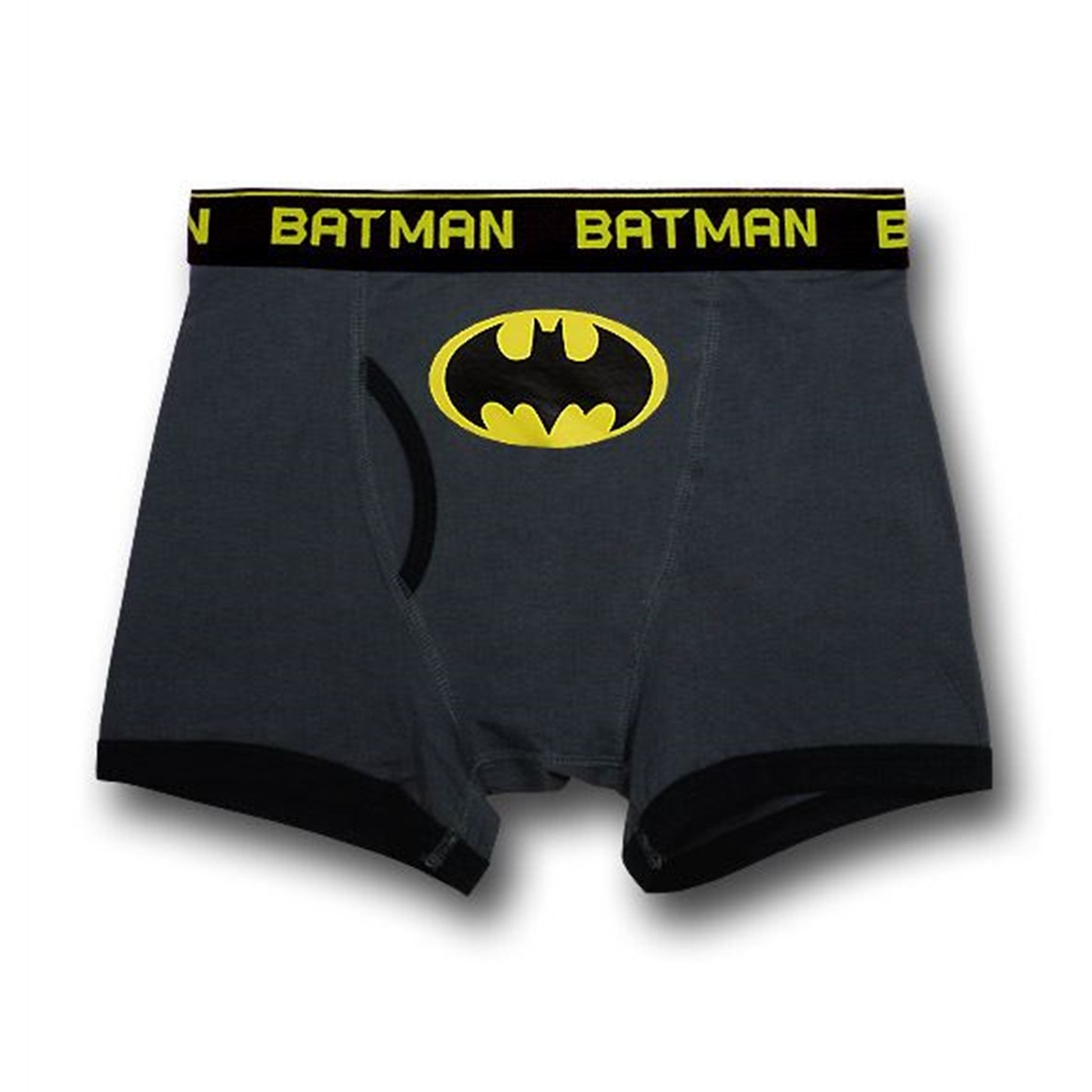 Batman Symbol Grey Boxer Briefs