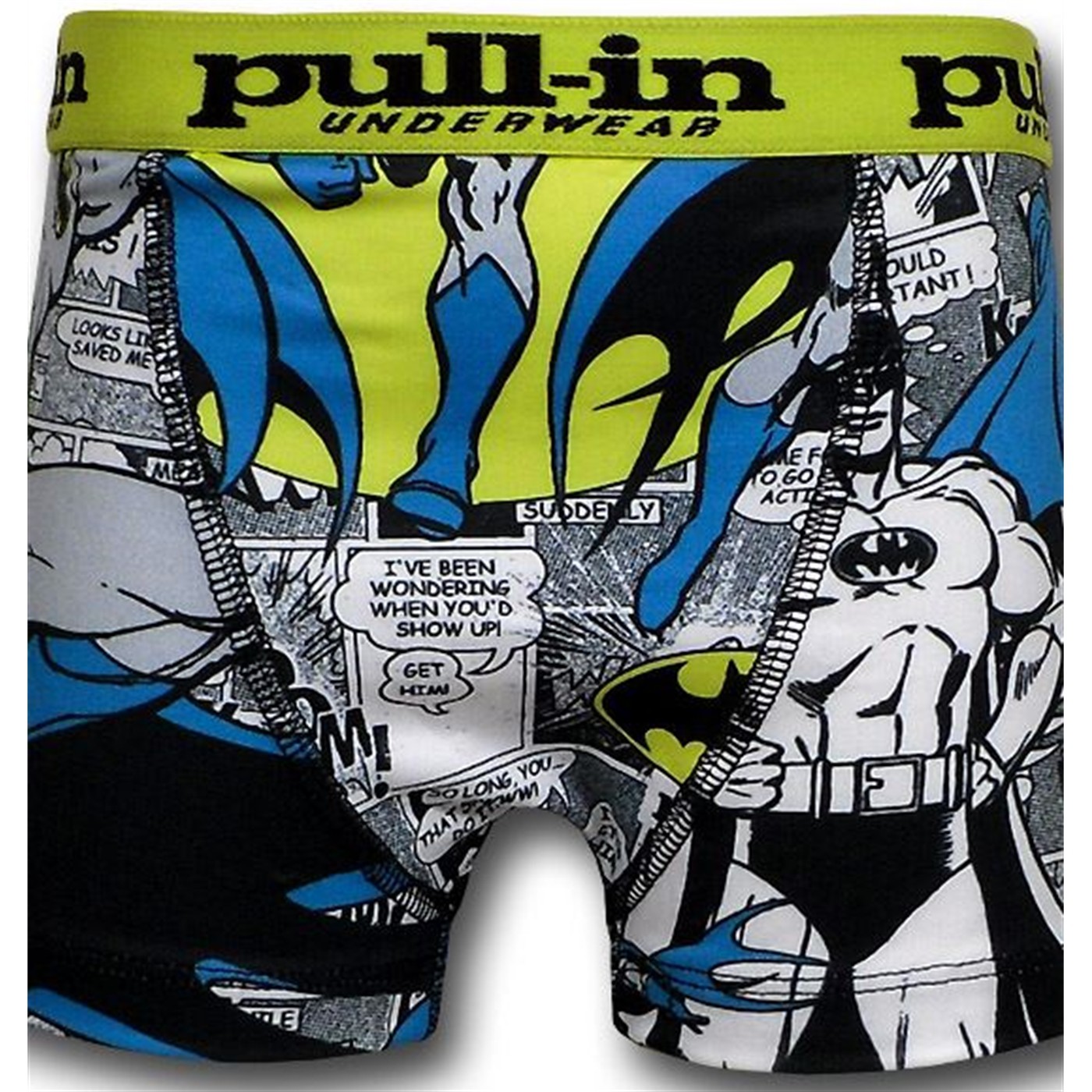 Batman Kids Panels Pull-in Boxer Briefs