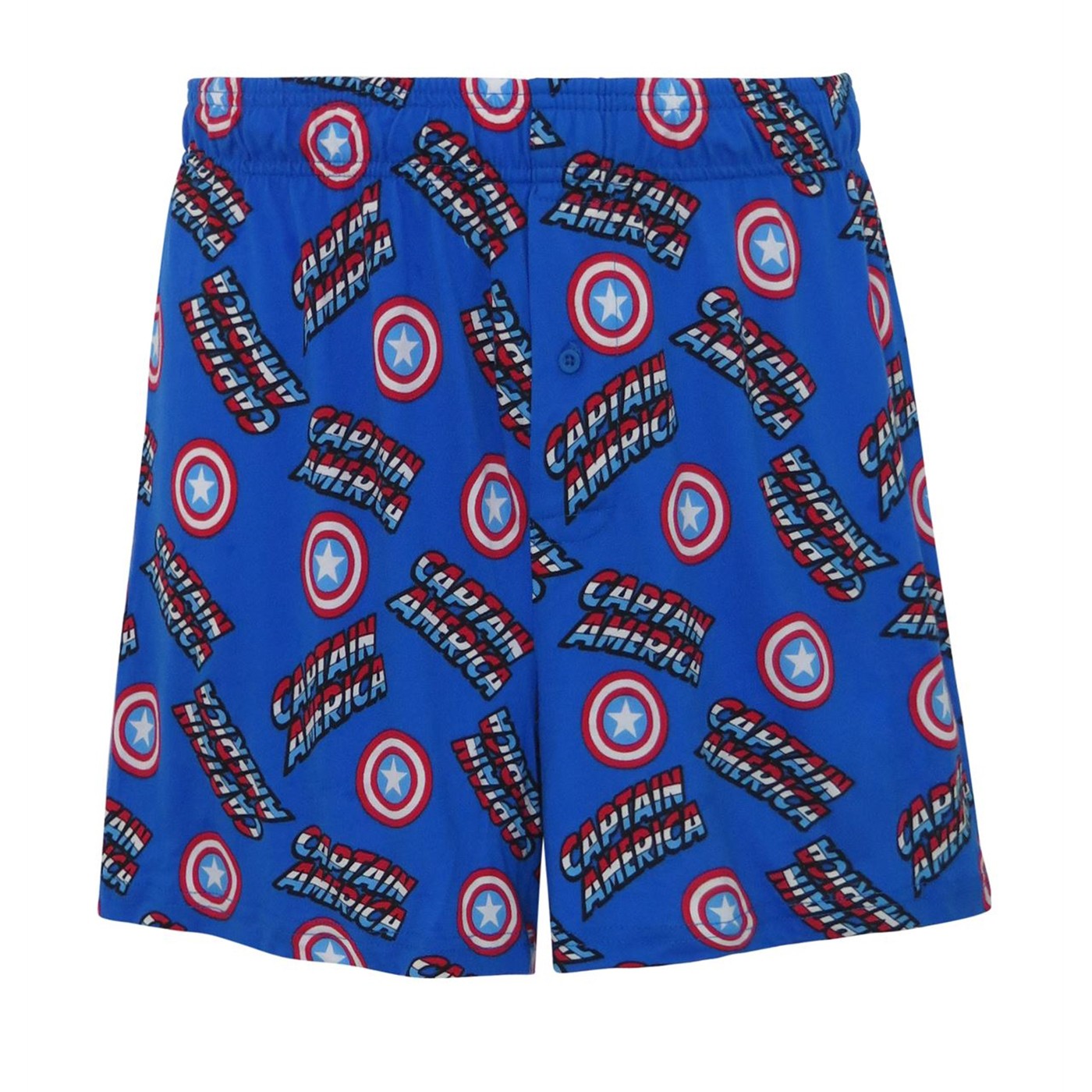 Captain America Men's Boxer Shorts with Tin Shield