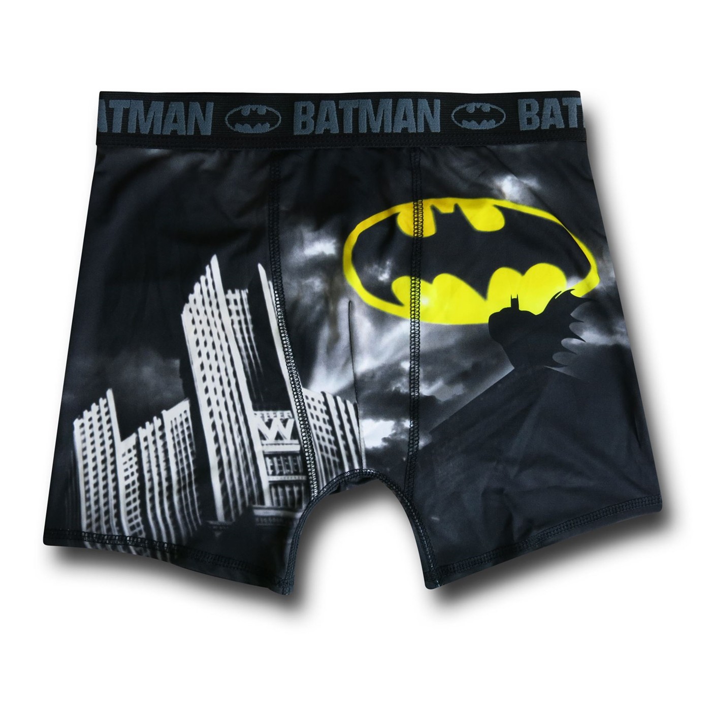 Batman Bat-Signal Cityscape Boxer Briefs