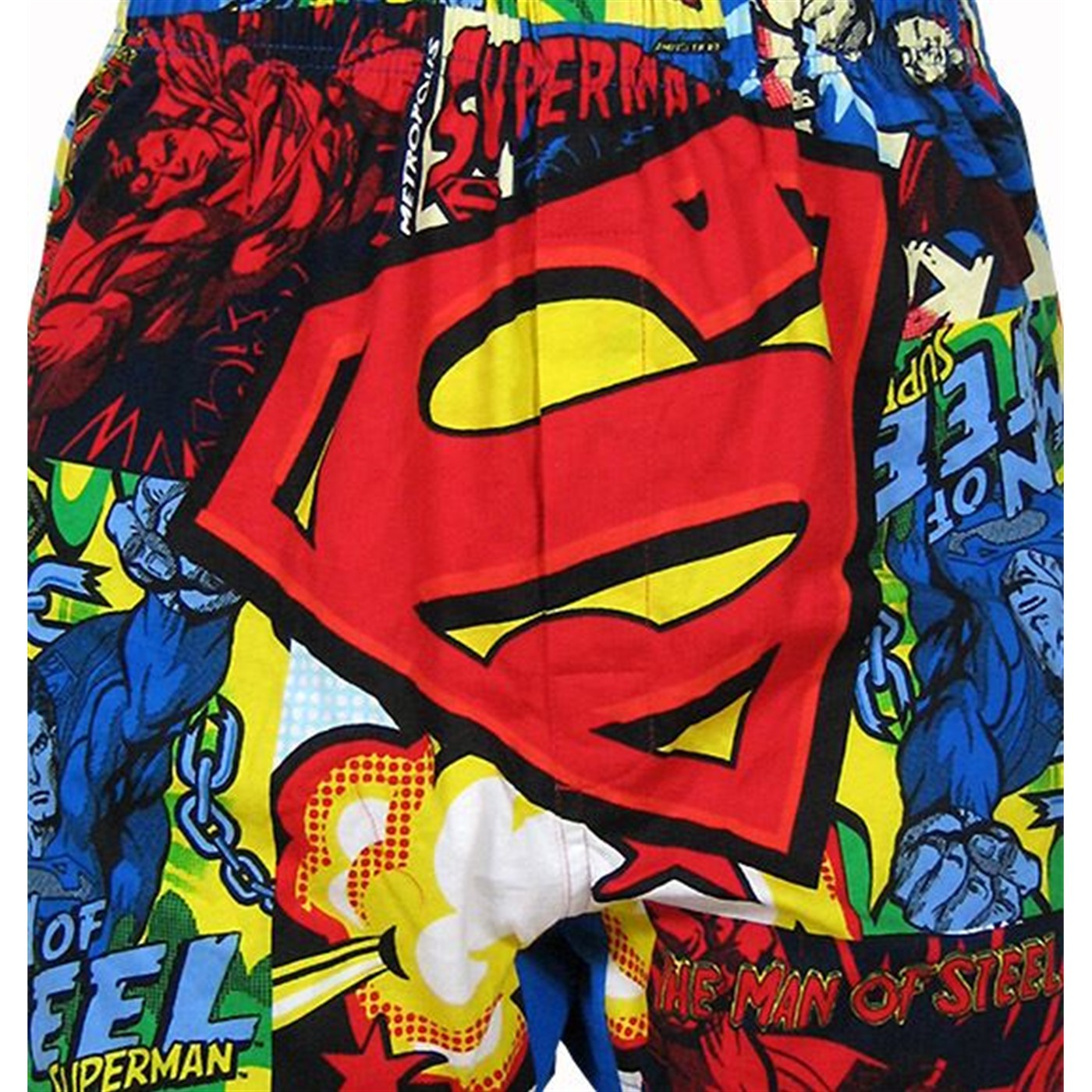 Superman Comic Explosion Boxers