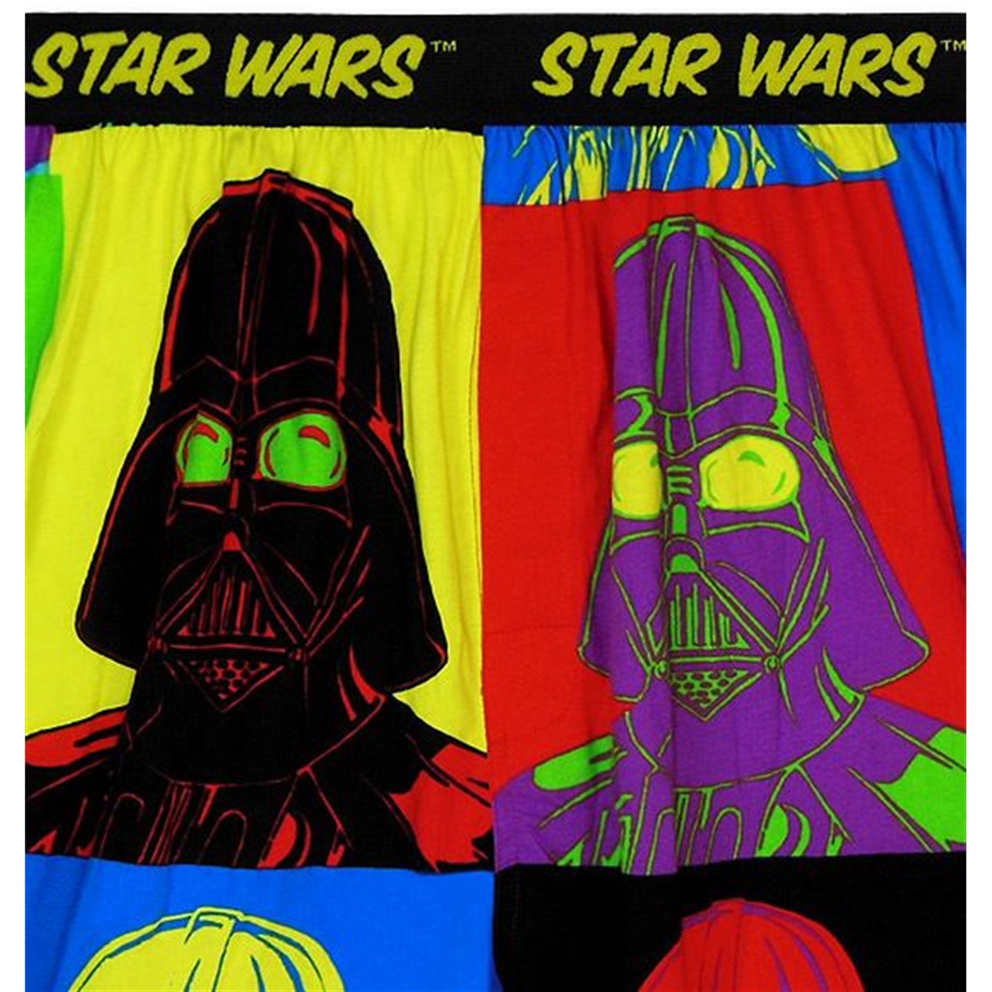 Star Wars Vader Pop Art Squares Boxers