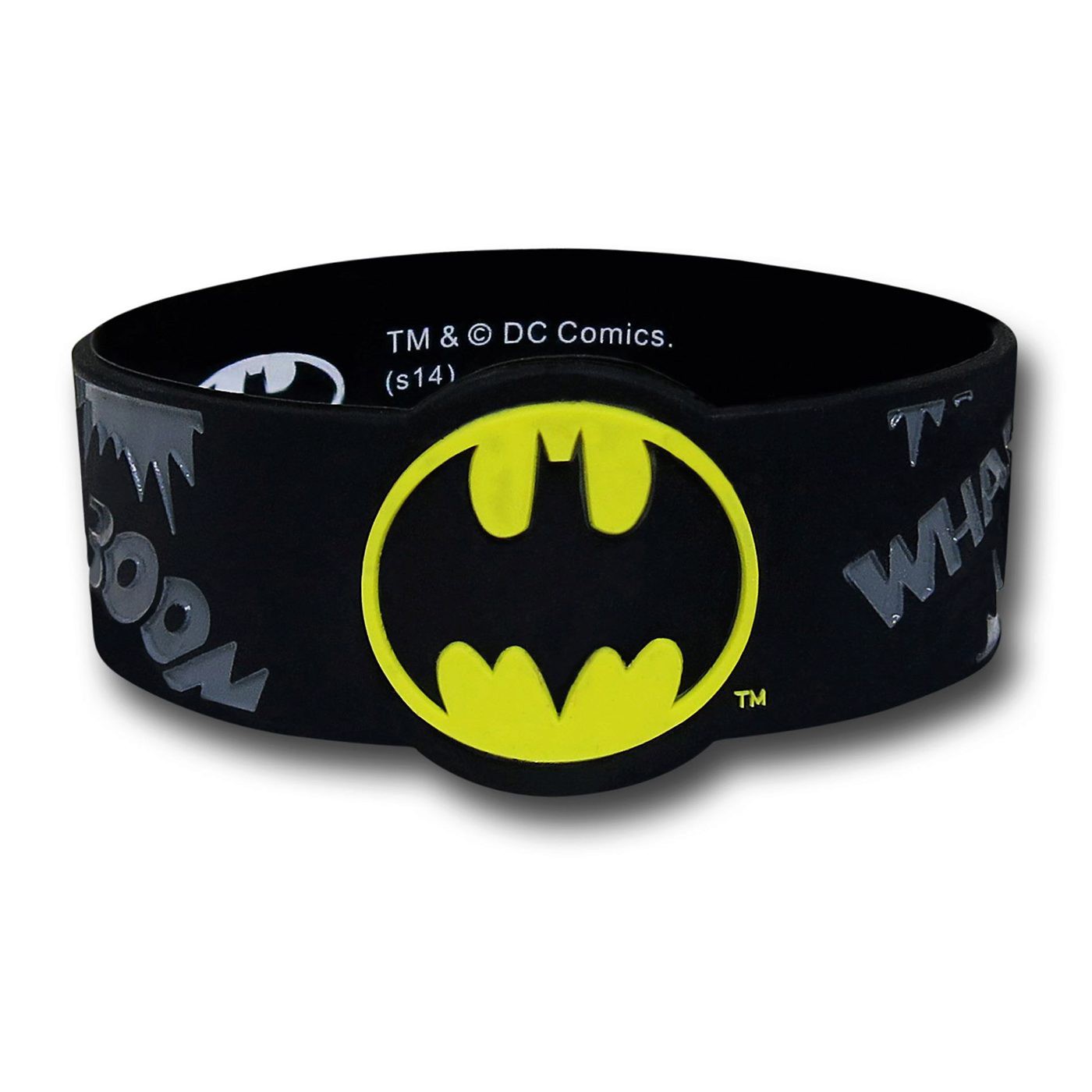 Batman Wrap Around Rubber Wristband