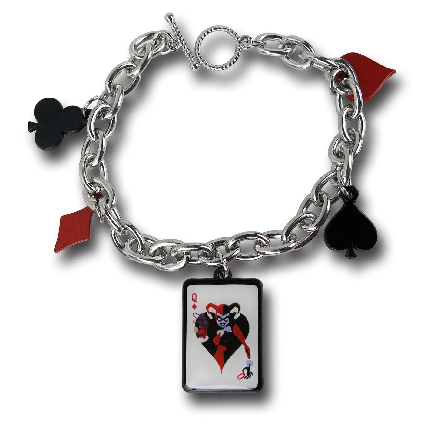 Harley Quinn Charm Bracelet