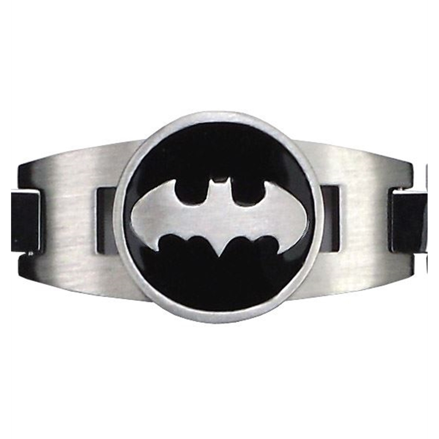 Batman Symbol Stainless Steel Bracelet